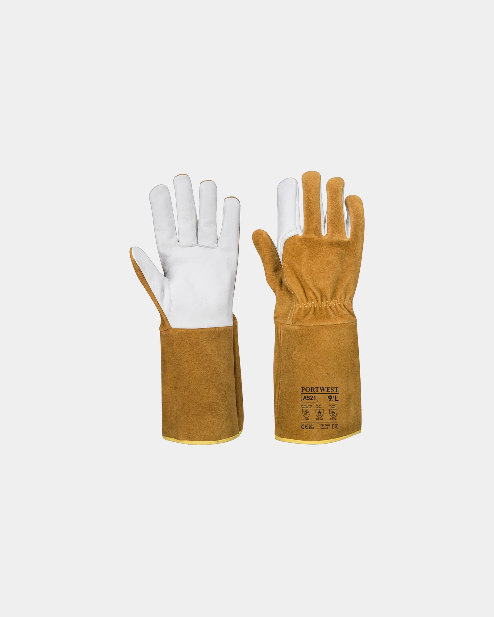 Gant soudeur TIG Ultra zum Personalisieren - Braun