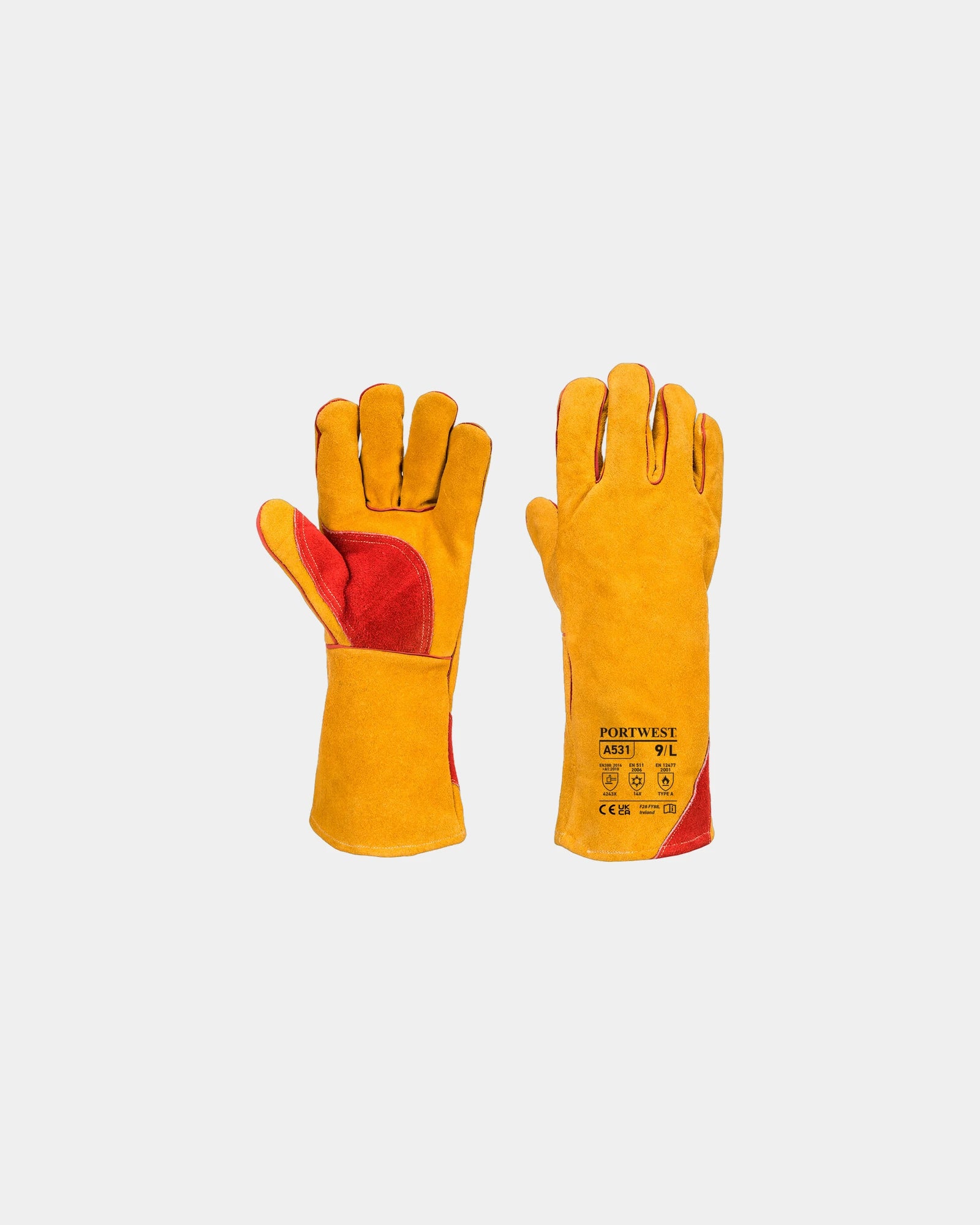 Gant Soudage Hiver Portwest A531 zum Personalisieren - Braun