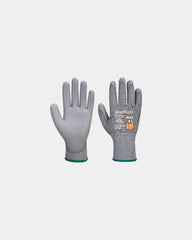 Gant paume PU coupure C Pack von 12 zum Personalisieren - Grau
