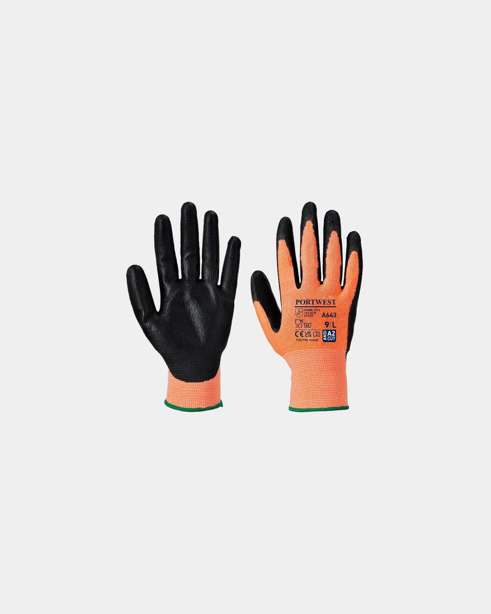 Gant Mousse Nitrile Ambre Pack 12pcs zum Personalisieren - Bernstein