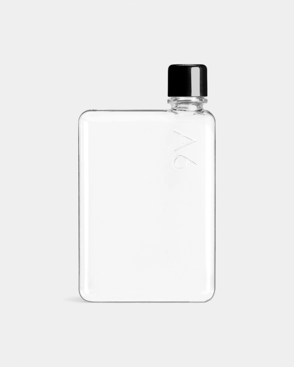 Personalisierbare recycelbare Flasche - Schwarz