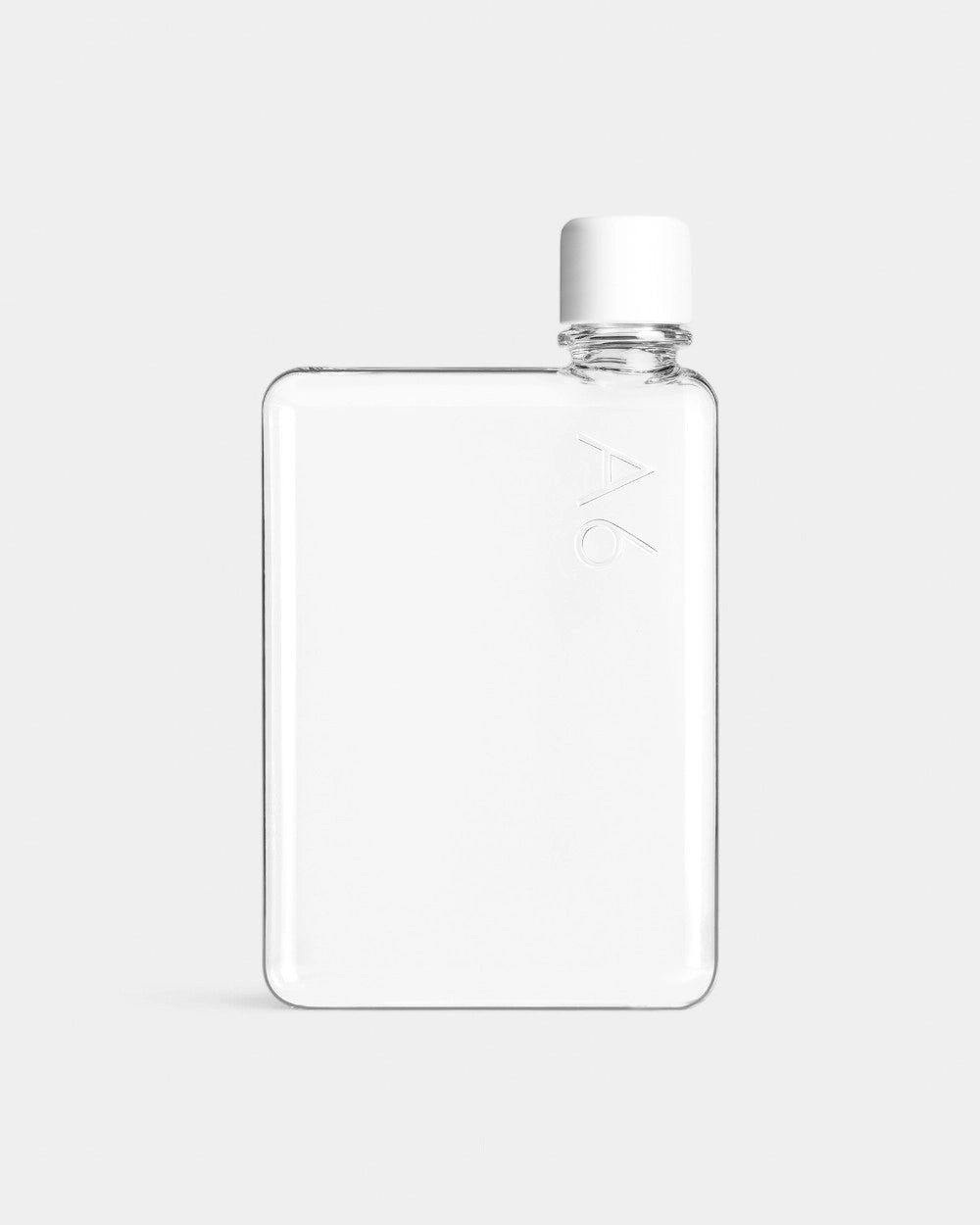 Personalisierbare recycelbare Flasche - Weiß