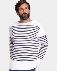 Langärmeliges Ringelshirt mit U-Boot-Ausschnitt zum Personalisieren