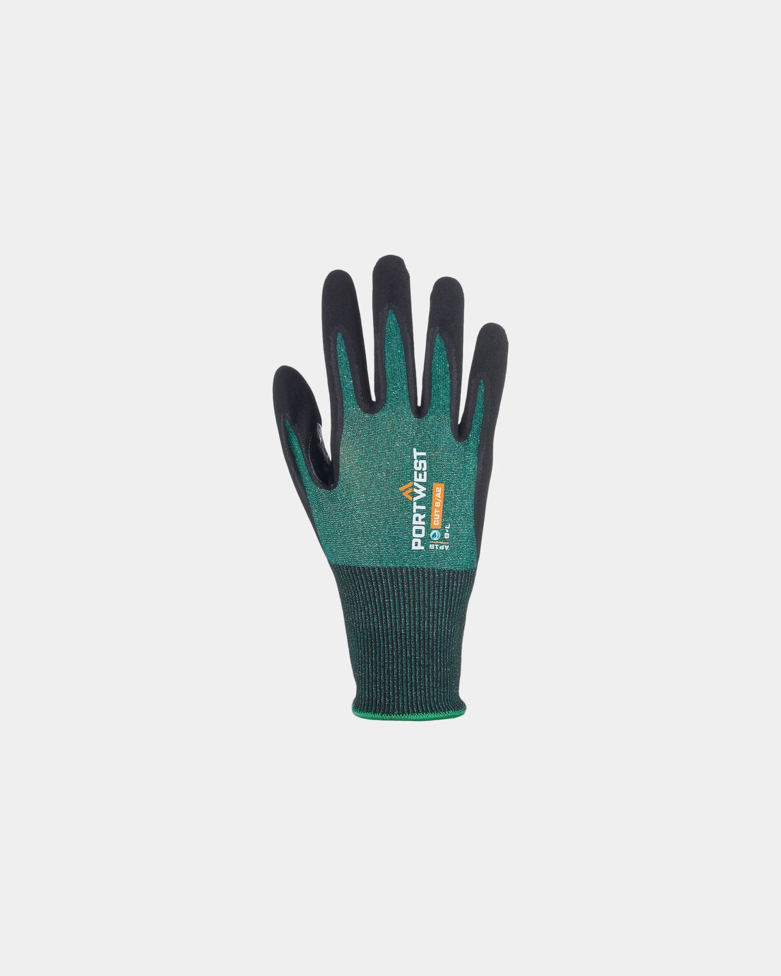 Gants PET recycelt Portwest NPR15 zum Personalisieren - Grün