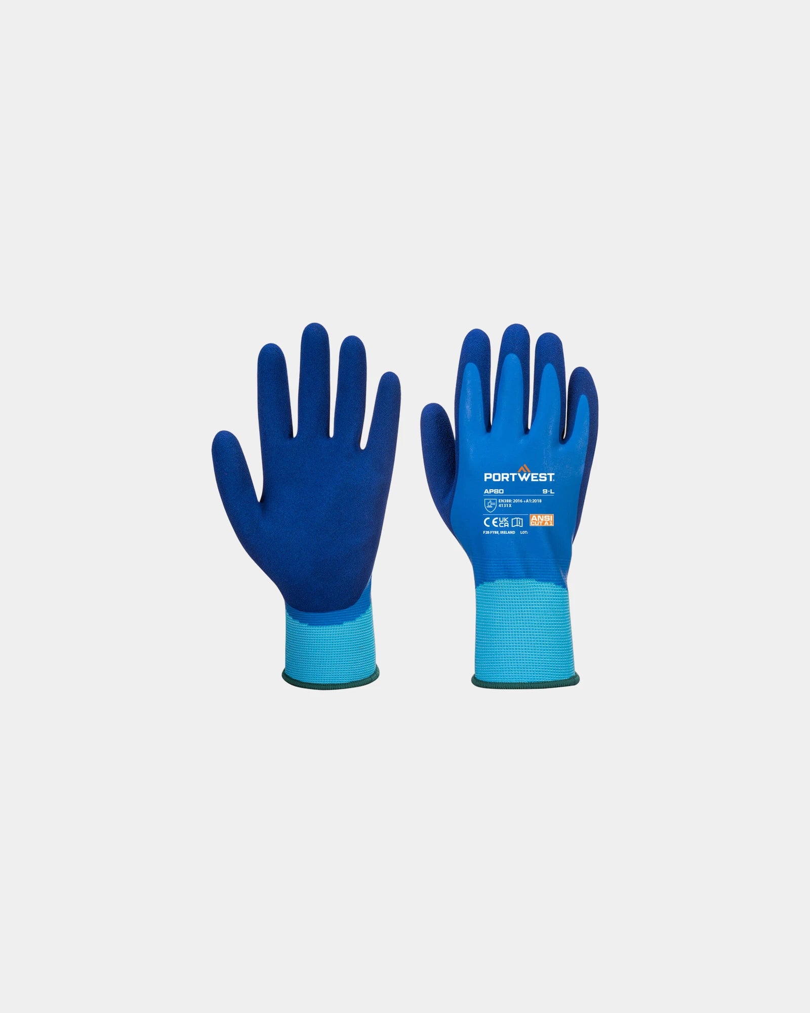 Handschuhe Nylon Elastisch Portwest Liquid Pro zum Personalisieren - Schwarz