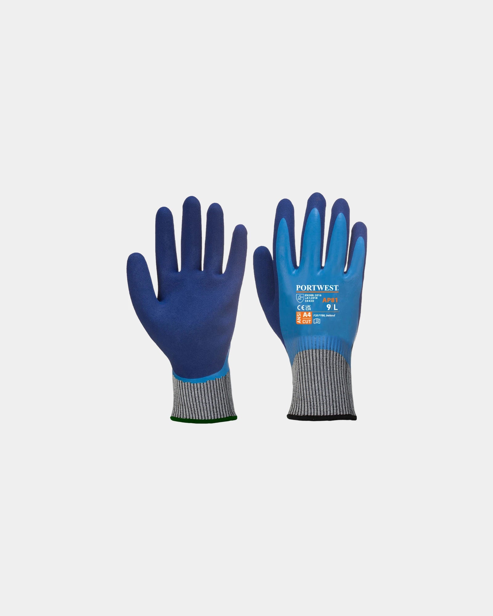 Gant anticoupure Liquid Pro zum Personalisieren - Schwarz