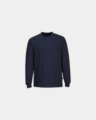 T-Shirt antistatisch ESD Portwest zum Personalisieren - Marineblau