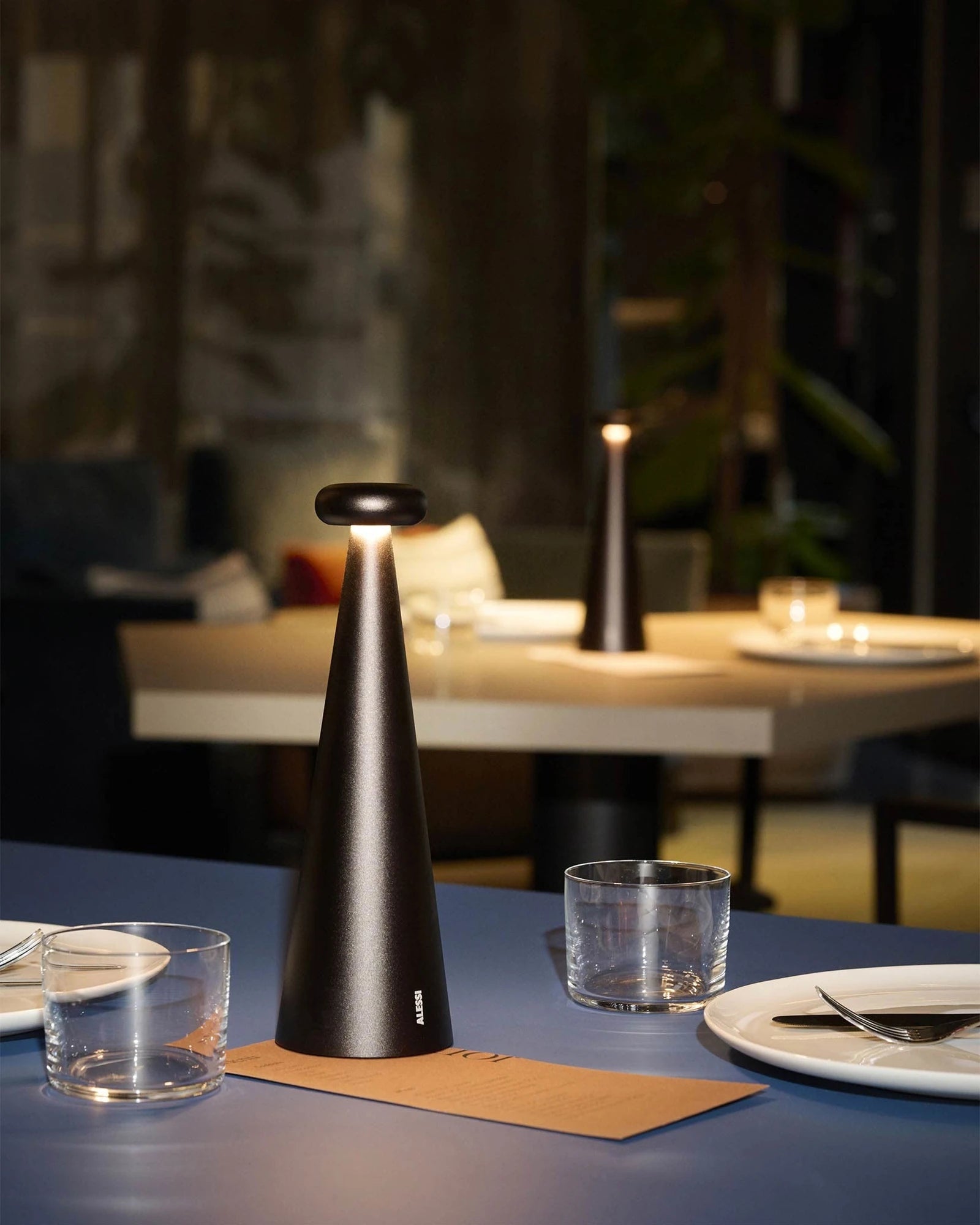Tischlampe Aluminium Bedin zum Personalisieren - 5