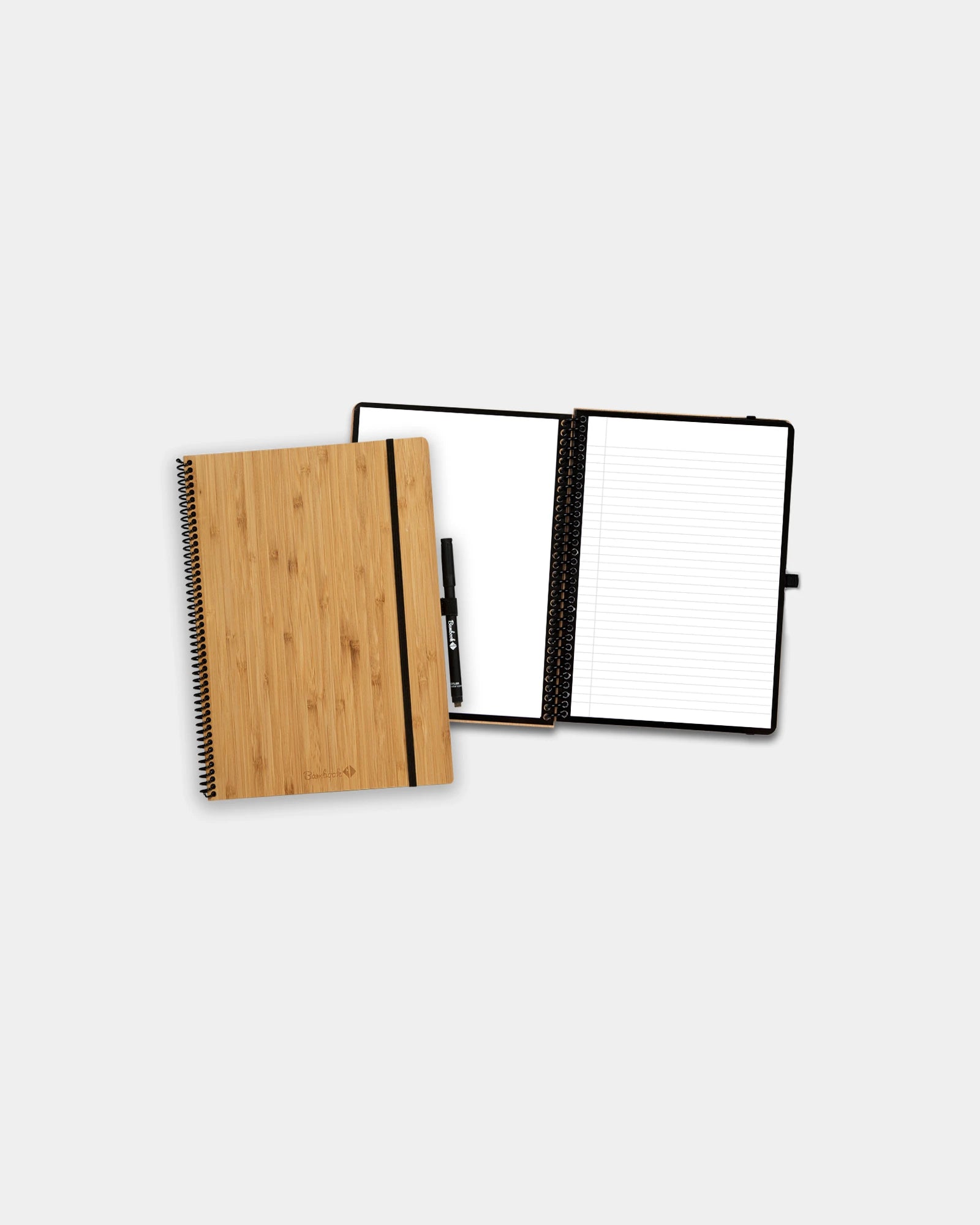 Cahier bambou massif Bambook Classic A5 à personnaliser - 1