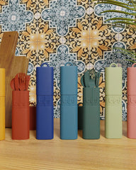 Besteckset Biokomposit recycelt zum Personalisieren - 38