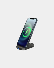 Ladegerät induktion ABS recycelt Blaupunkt personalisieren zum Personalisieren - Schwarz