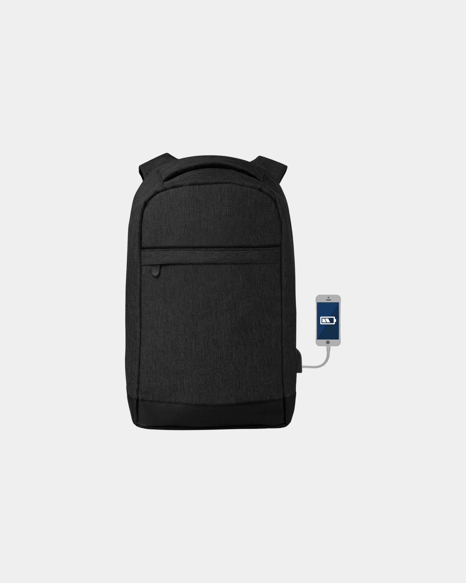 Rucksack Polyester 12L Blaupunkt zum Personalisieren - Schwarz