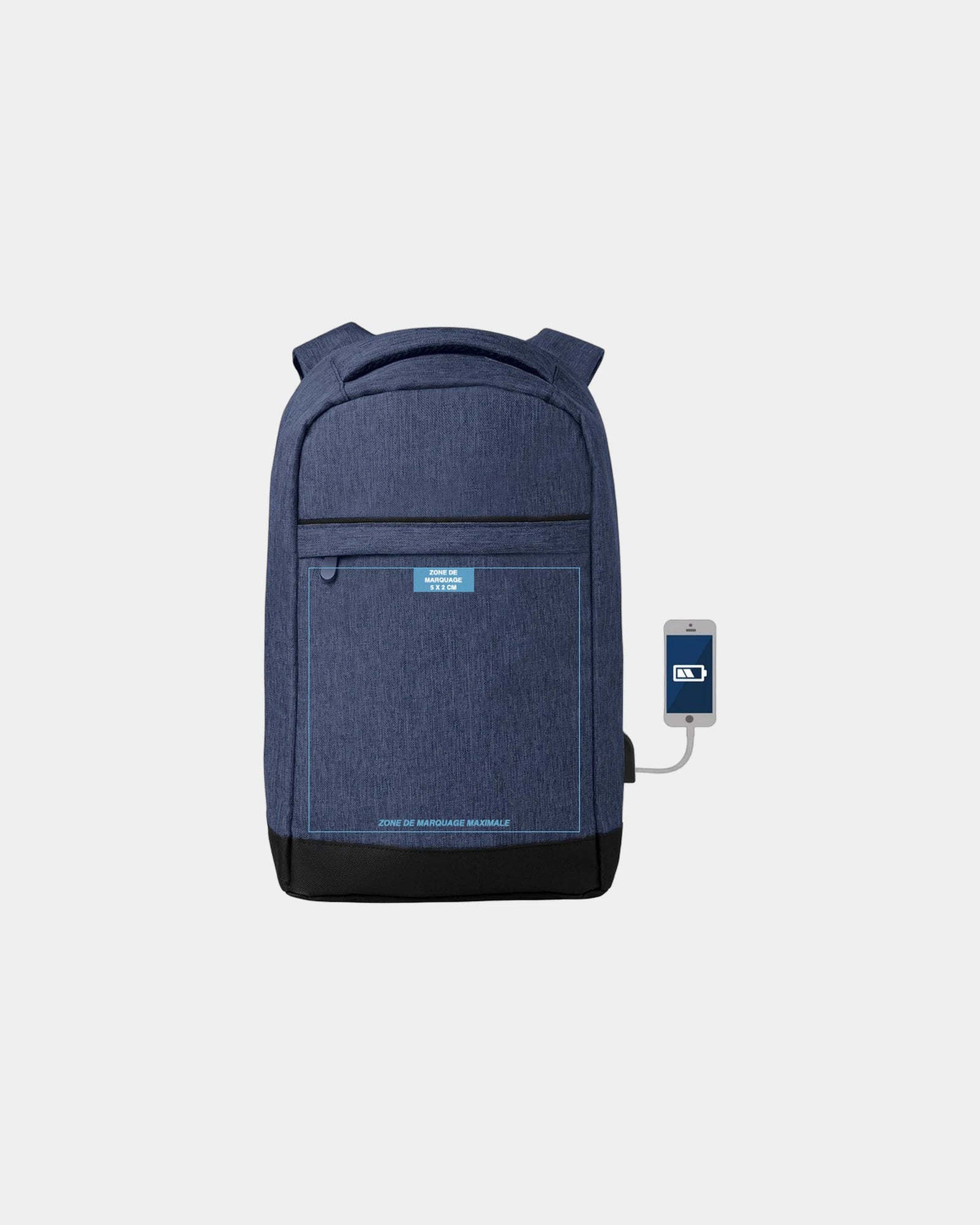 Rucksack Polyester 12L Blaupunkt zum Personalisieren - 3