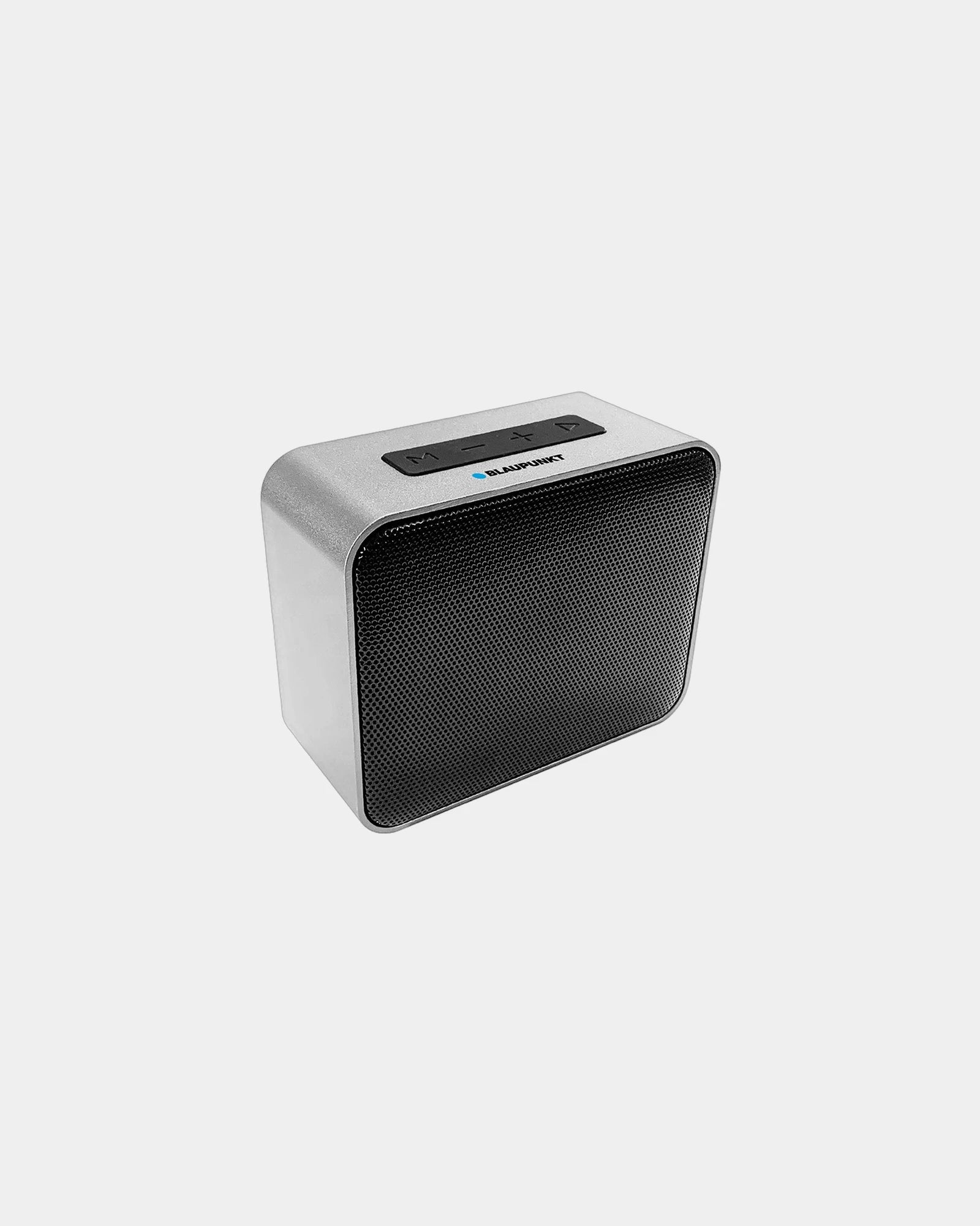 Bluetooth Lautsprecher Aluminium 5W Blaupunkt zum Personalisieren - Silber