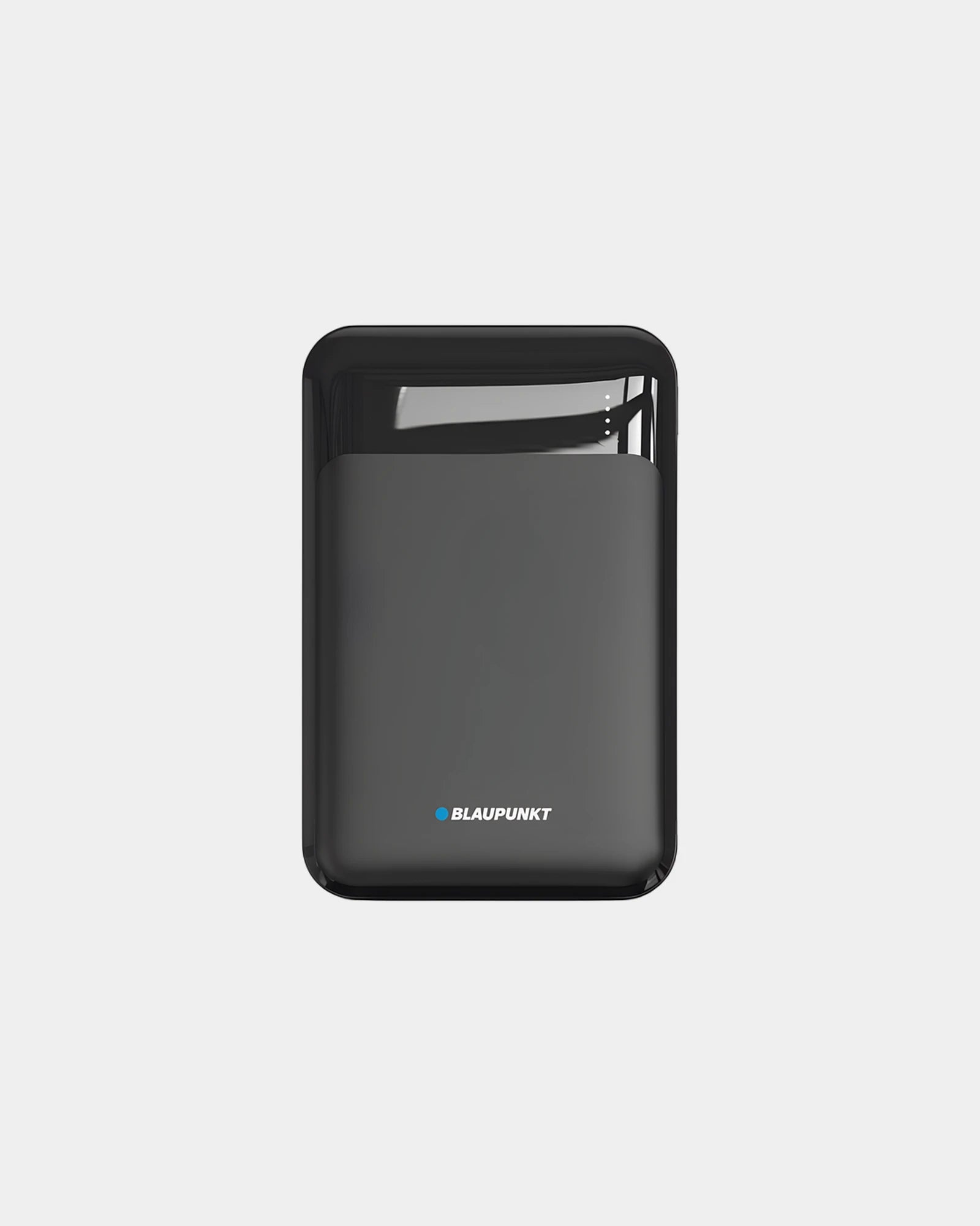 Powerbank 5000mAh Holz Blaupunkt zum Personalisieren - Schwarz