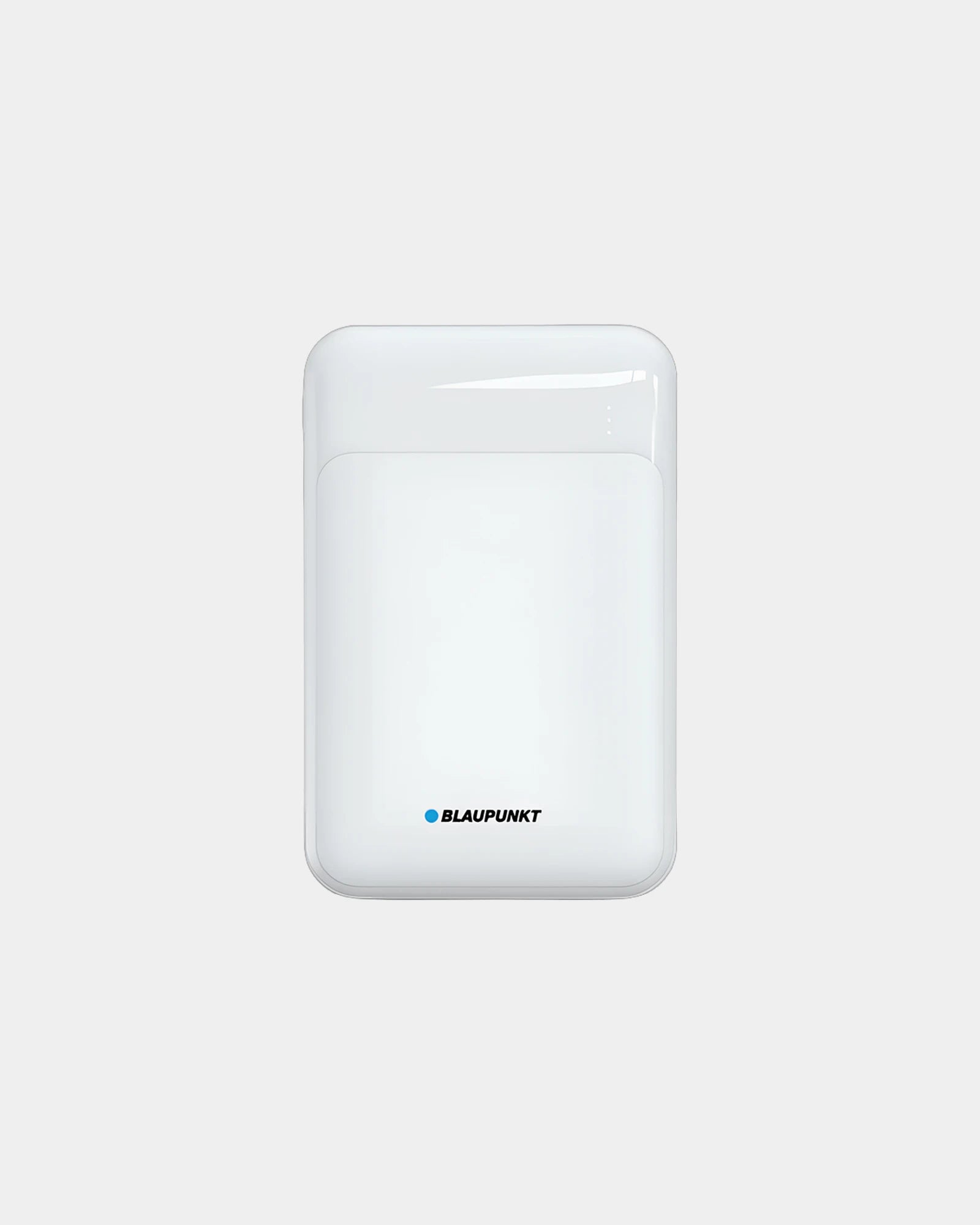 Powerbank 5000mAh Holz Blaupunkt zum Personalisieren - Weiß