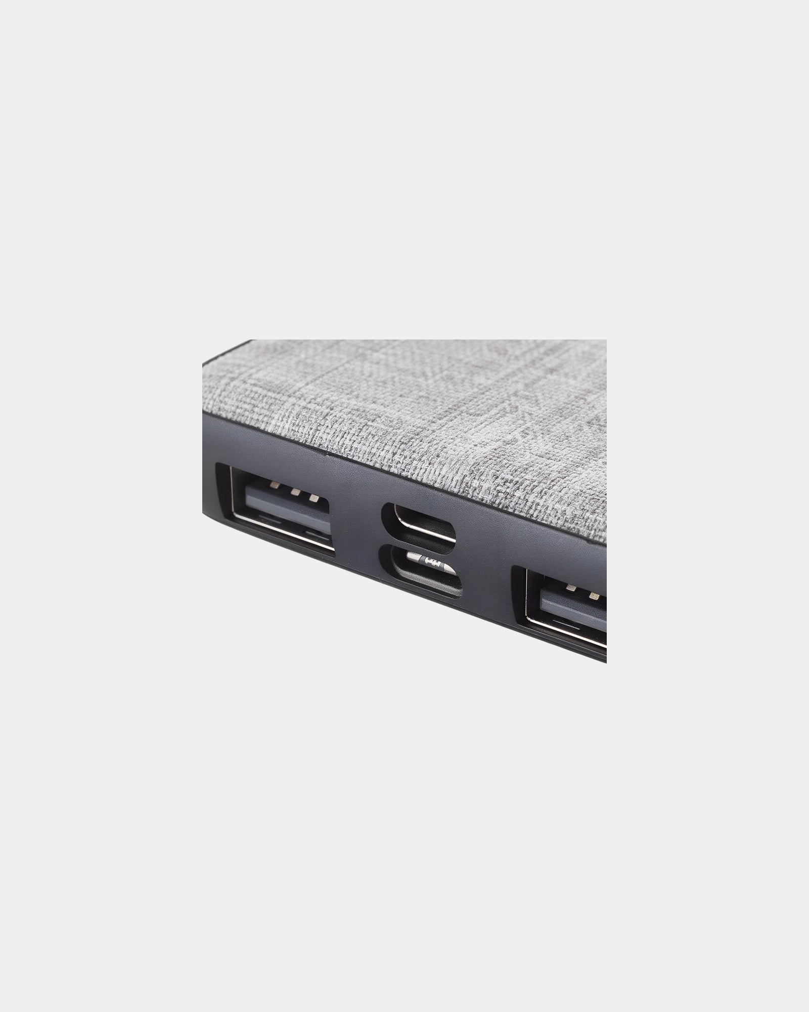Batterie RPET mit LED Blaupunkt zum Personalisieren - 2