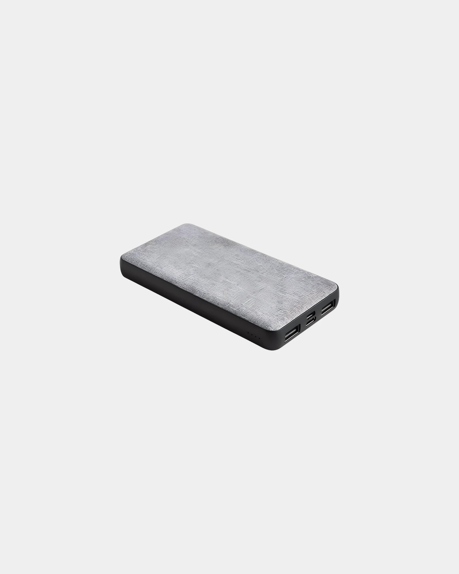 Batterie von Bluetech RPET 10.000mAh mit LED zum Personalisieren - Grau