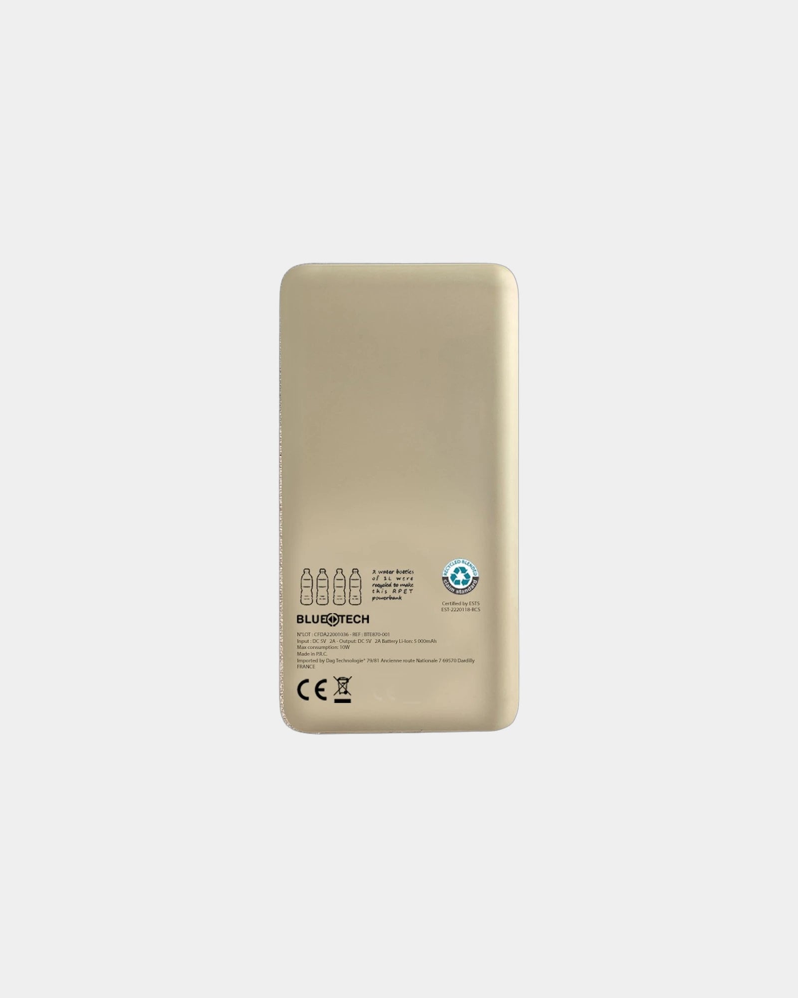 Notstromversorgung RPET & Bio-Chanvre zum Personalisieren - 2