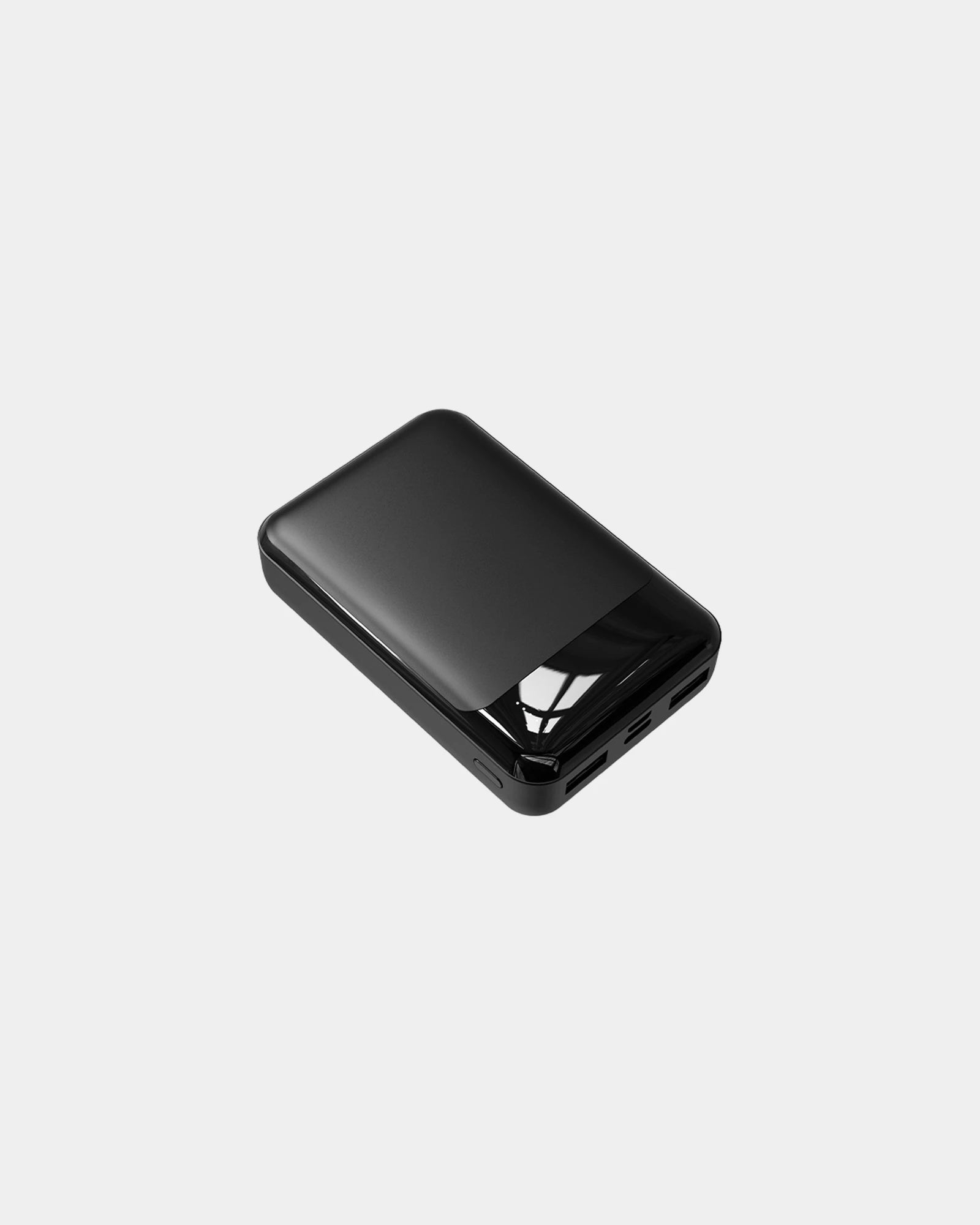 Batterie Bluetech 10.000mAh aus recyceltem ABS zum Personalisieren - Schwarz