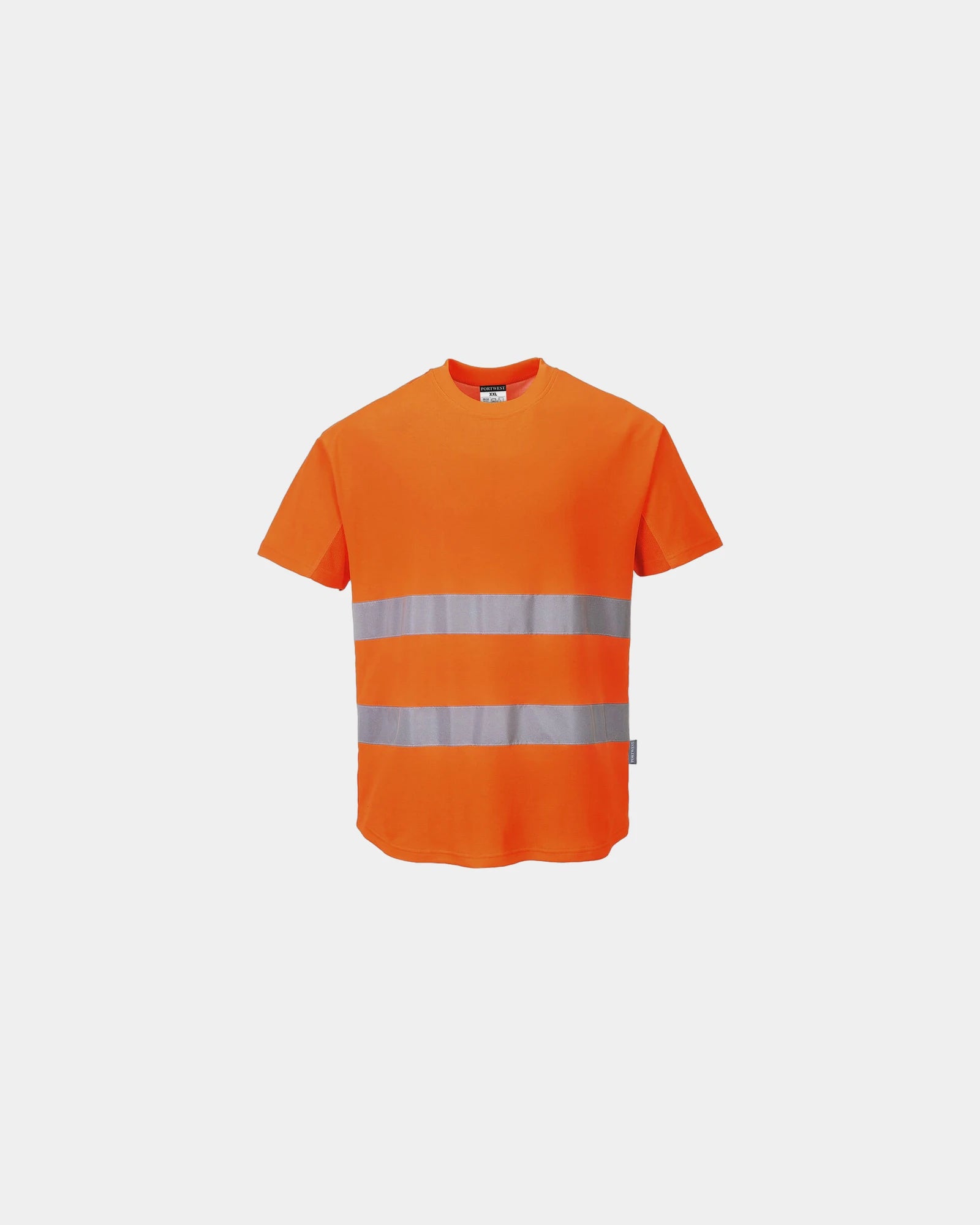 T-Shirt atmungsaktiv Portwest zum Personalisieren - Orange