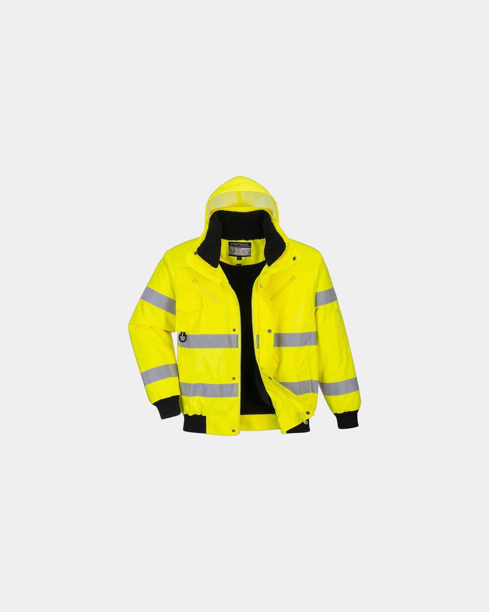 Blouson Bomber HiVis 3 in 1 zum Personalisieren - Gelb