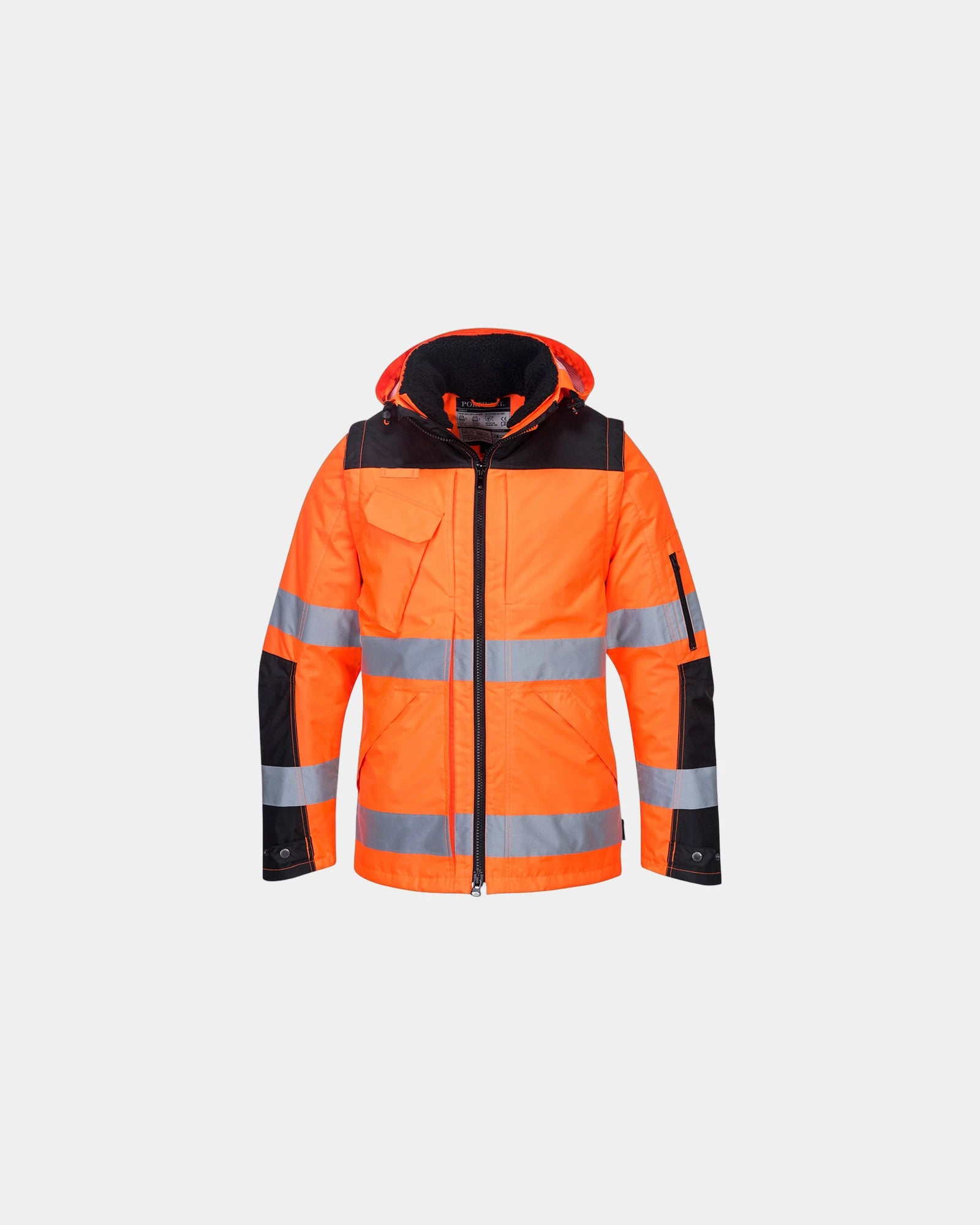 Blouson 3-in-1 Pro Hi-Vis zum Personalisieren - Orange