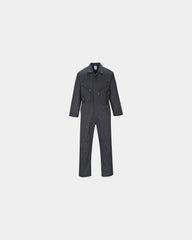 Kombination Polycoton Portwest Liverpool zum Personalisieren - Schwarz-Himmelblau