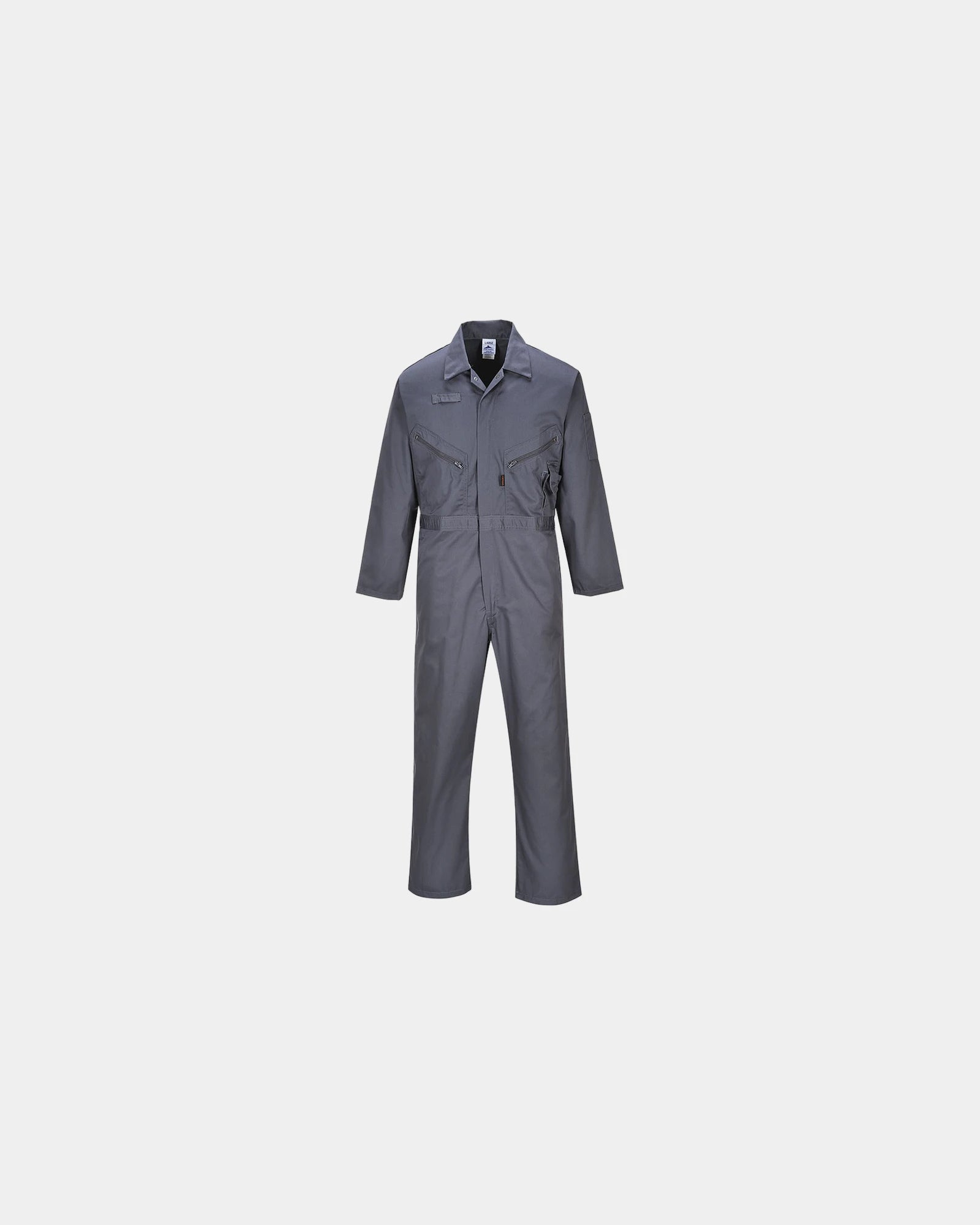 Kombination Polycoton Portwest Liverpool zum Personalisieren - Grau