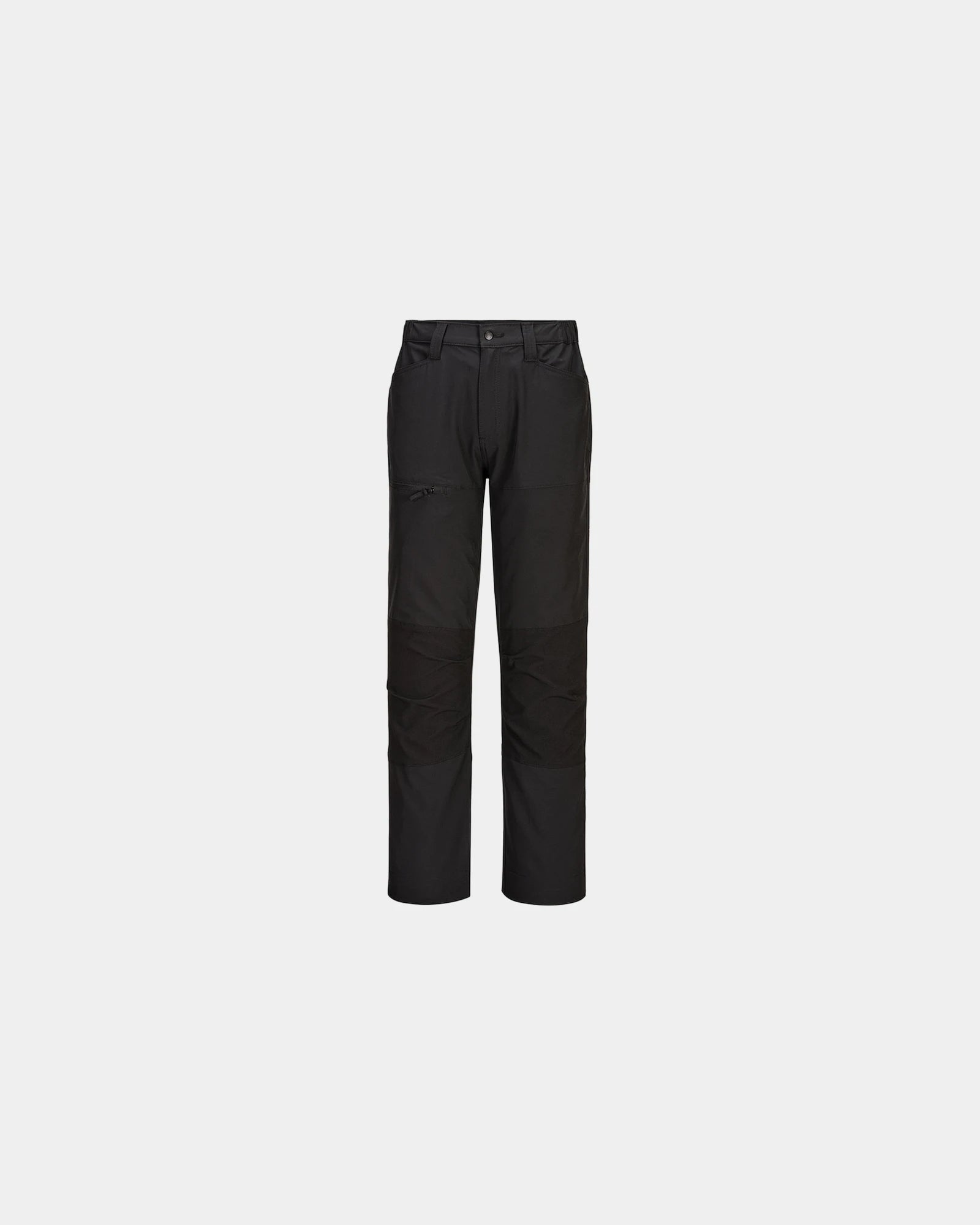 Arbeitsjacke Stretch WX2 zum Personalisieren - Schwarz-Himmelblau