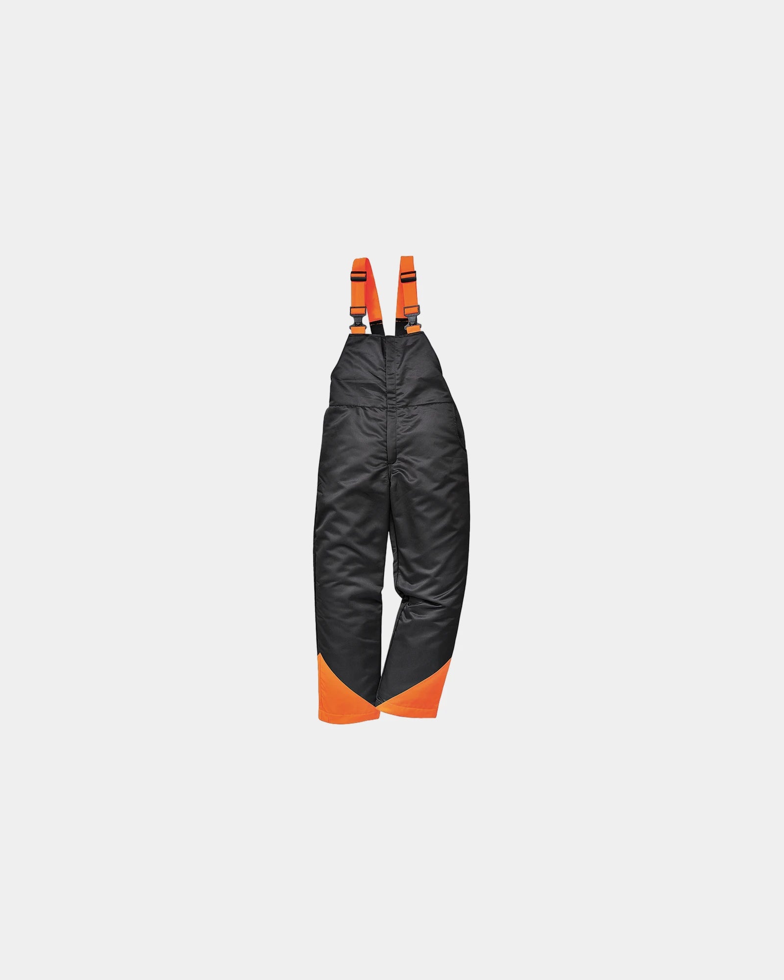Cotte Bretelles 100% Baumwolle Portwest zum Personalisieren - Schwarz-Himmelblau