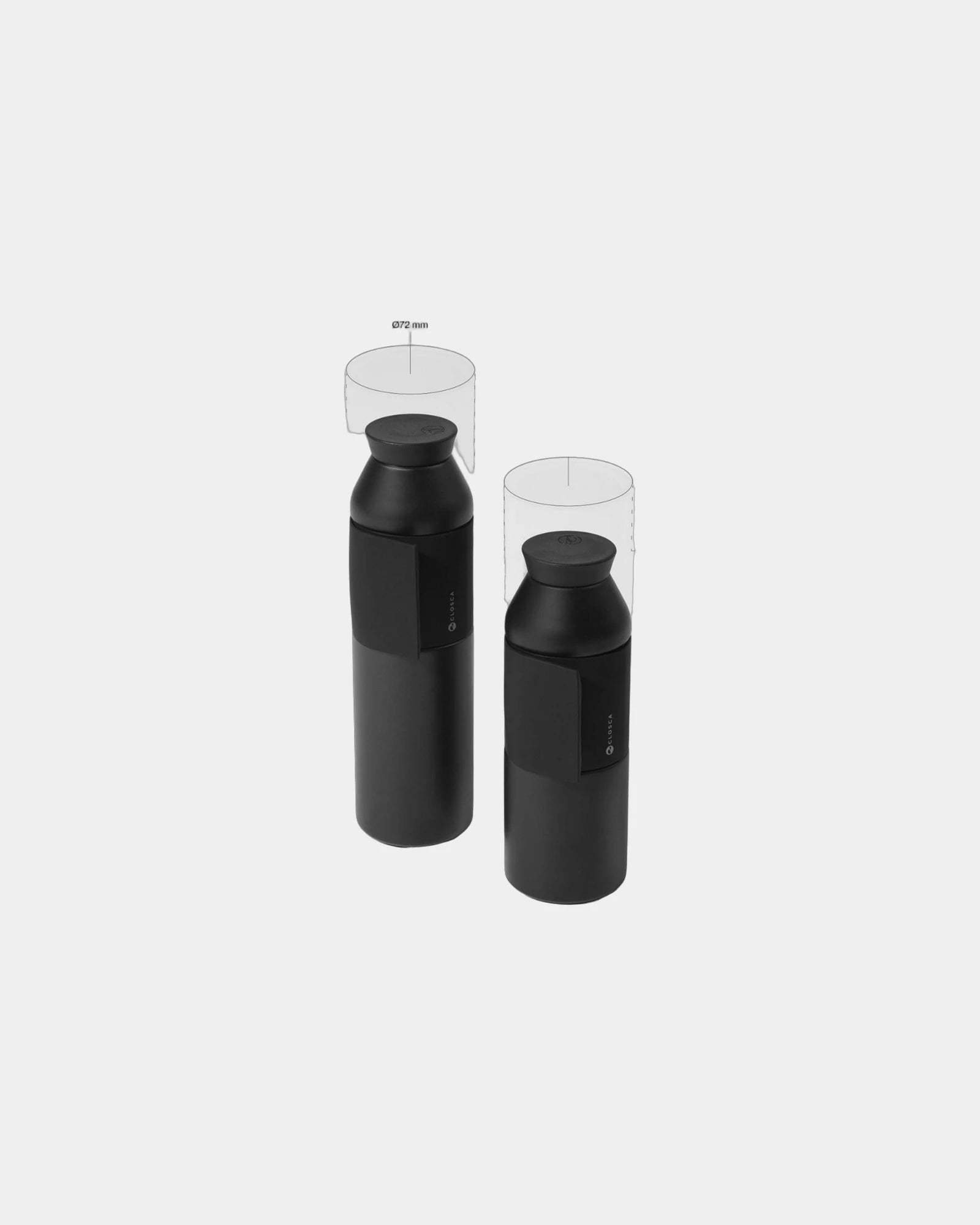 Trinkflasche Edelstahl Closca zum Personalisieren - 1