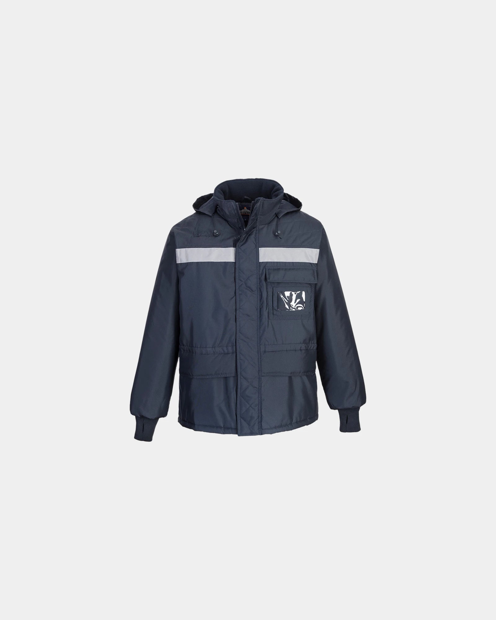 Parka 3/4 Polyester Frigoriste zum Personalisieren - Marineblau