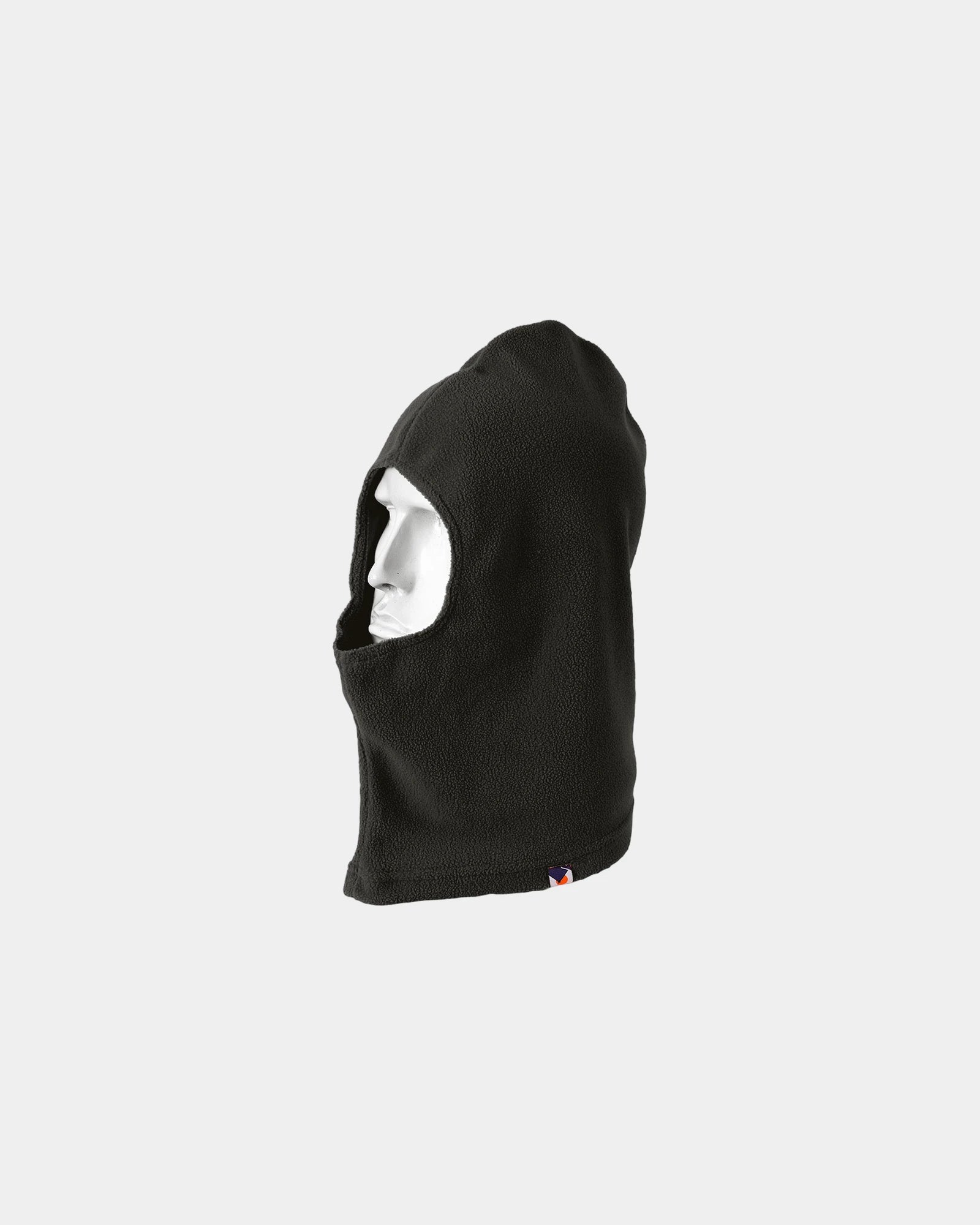 Passe-Montagne Polaire 100% Polyester zum Personalisieren - Schwarz-Himmelblau