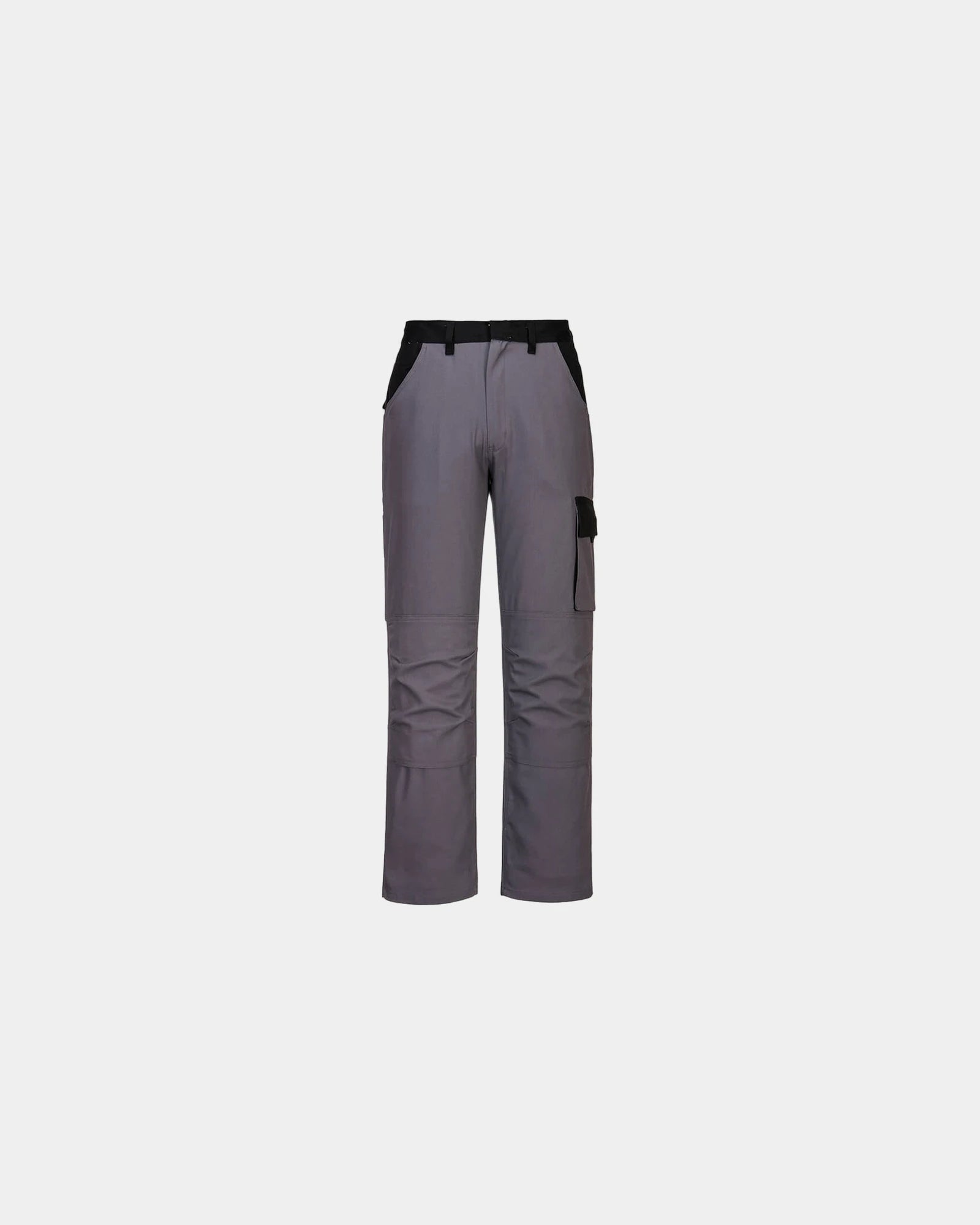 Pantalon Baumwolle Kingsmill Portwest Poznan zum Personalisieren - Grau