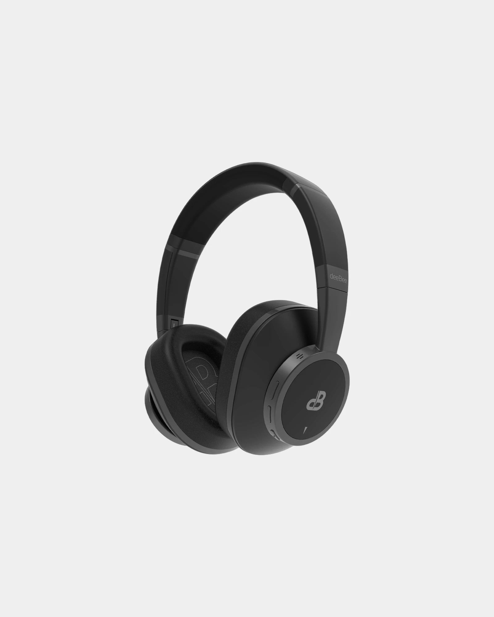 Bluetooth-Kopfhörer mit Geräuschunterdrückung Deebee zum Personalisieren - Schwarz