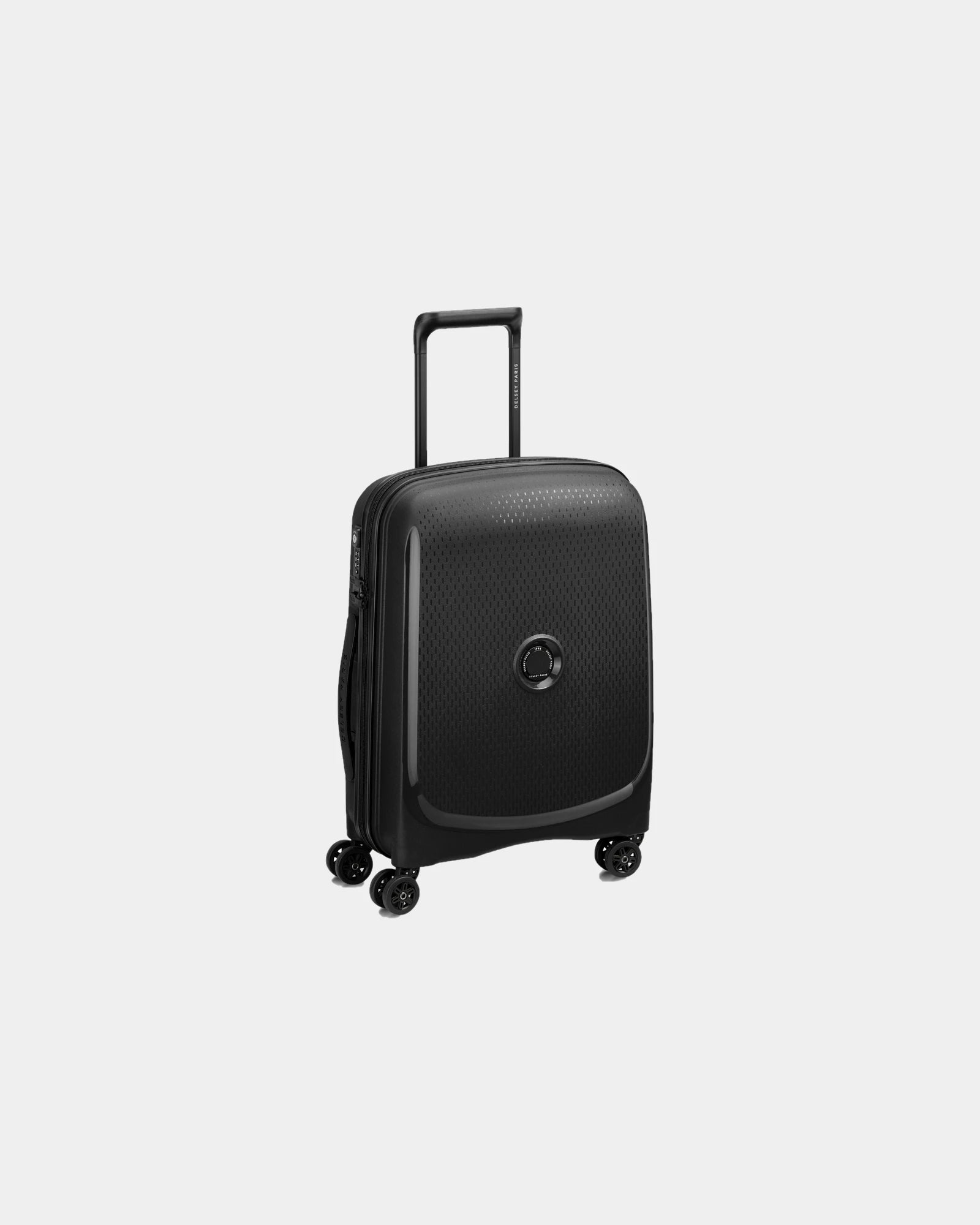 Koffer Trolley Slim 55 cm Delsey Belmont Plus zum Personalisieren - Schwarz