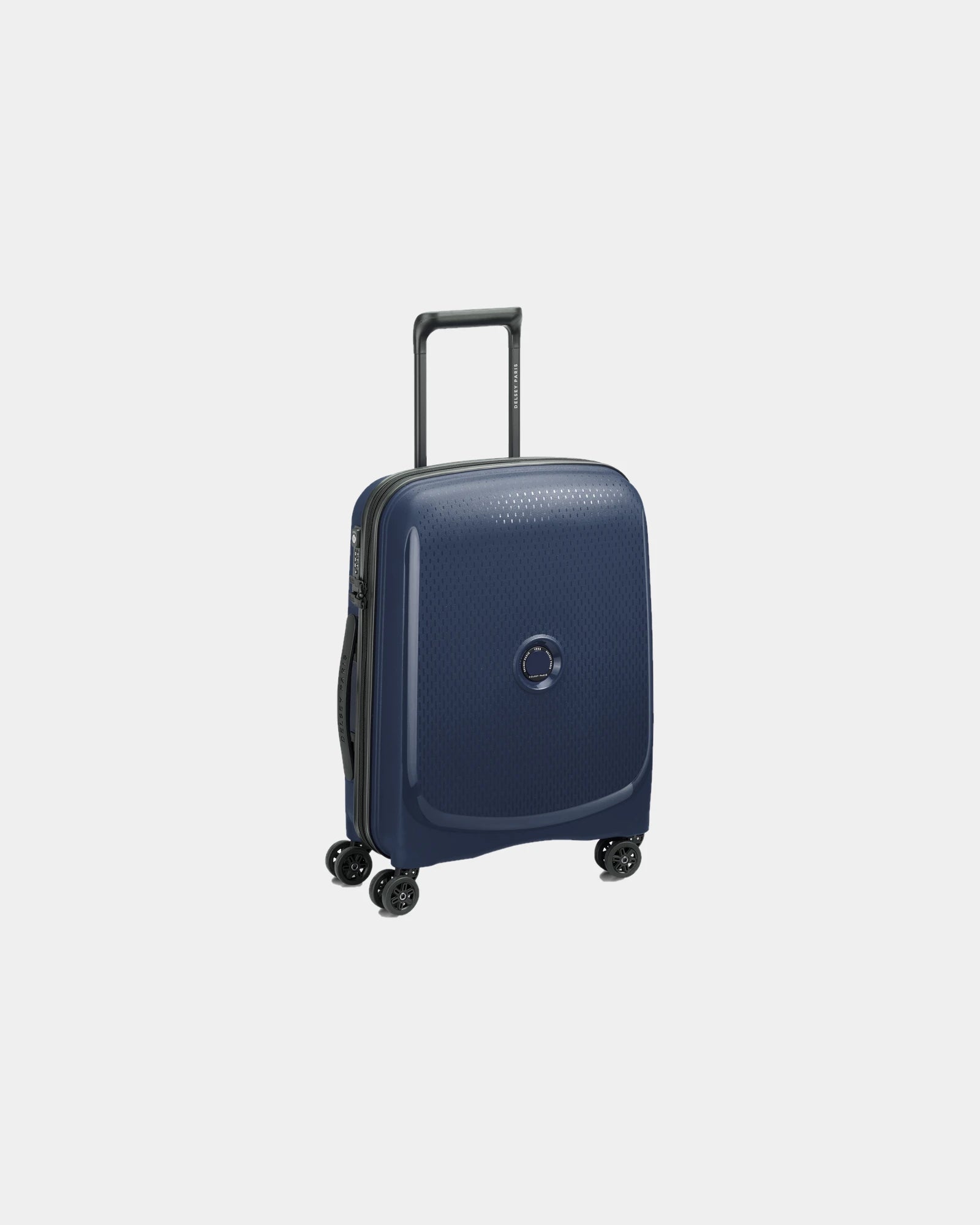 Koffer Trolley Slim 55 cm Delsey Belmont Plus zum Personalisieren - Blau
