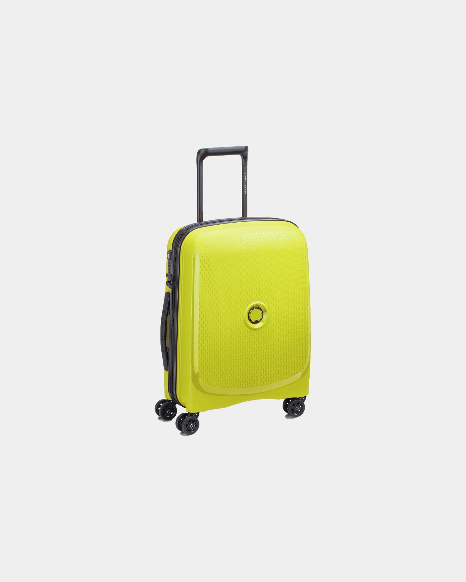 Koffer Trolley Slim 55 cm Delsey Belmont Plus zum Personalisieren - Chartreusegrün