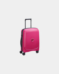 Koffer Trolley Slim 55 cm Delsey Belmont Plus zum Personalisieren - Himbeere