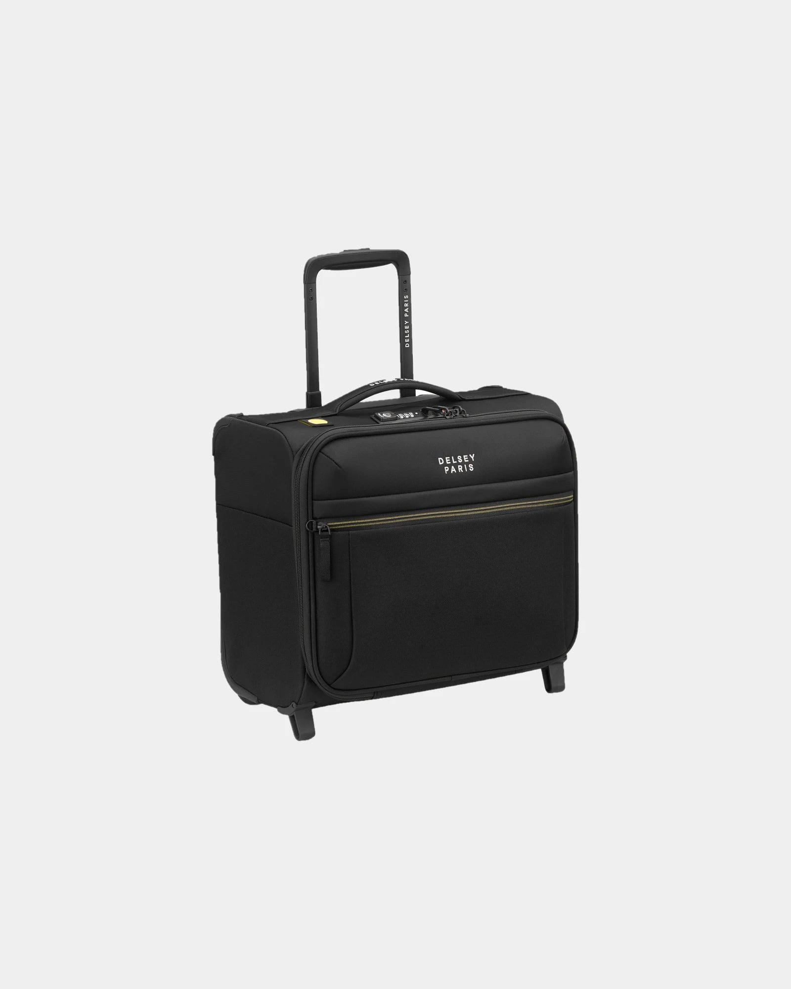 Underseater 2 Rollen leicht praktisch Delsey BROCHANT 3 zum Personalisieren - Tiefschwarz