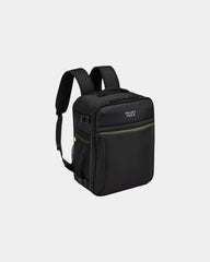 Rucksack recycelt Delsey Brochant 3 zum Personalisieren - Tiefschwarz