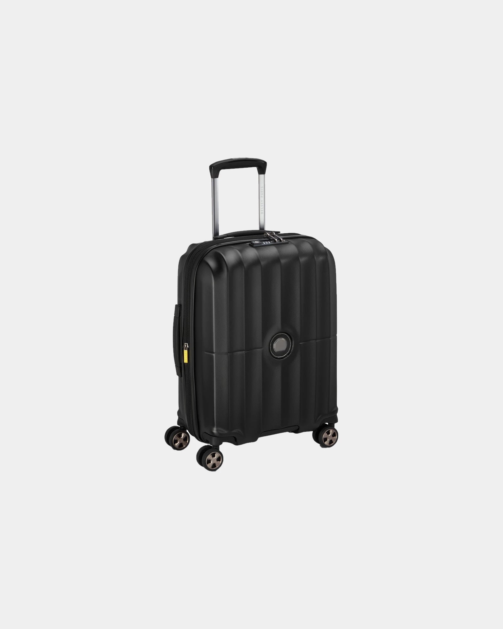 Koffer Trolley Polycarbonat Delsey Carrousel 2 zum Personalisieren - Schwarz