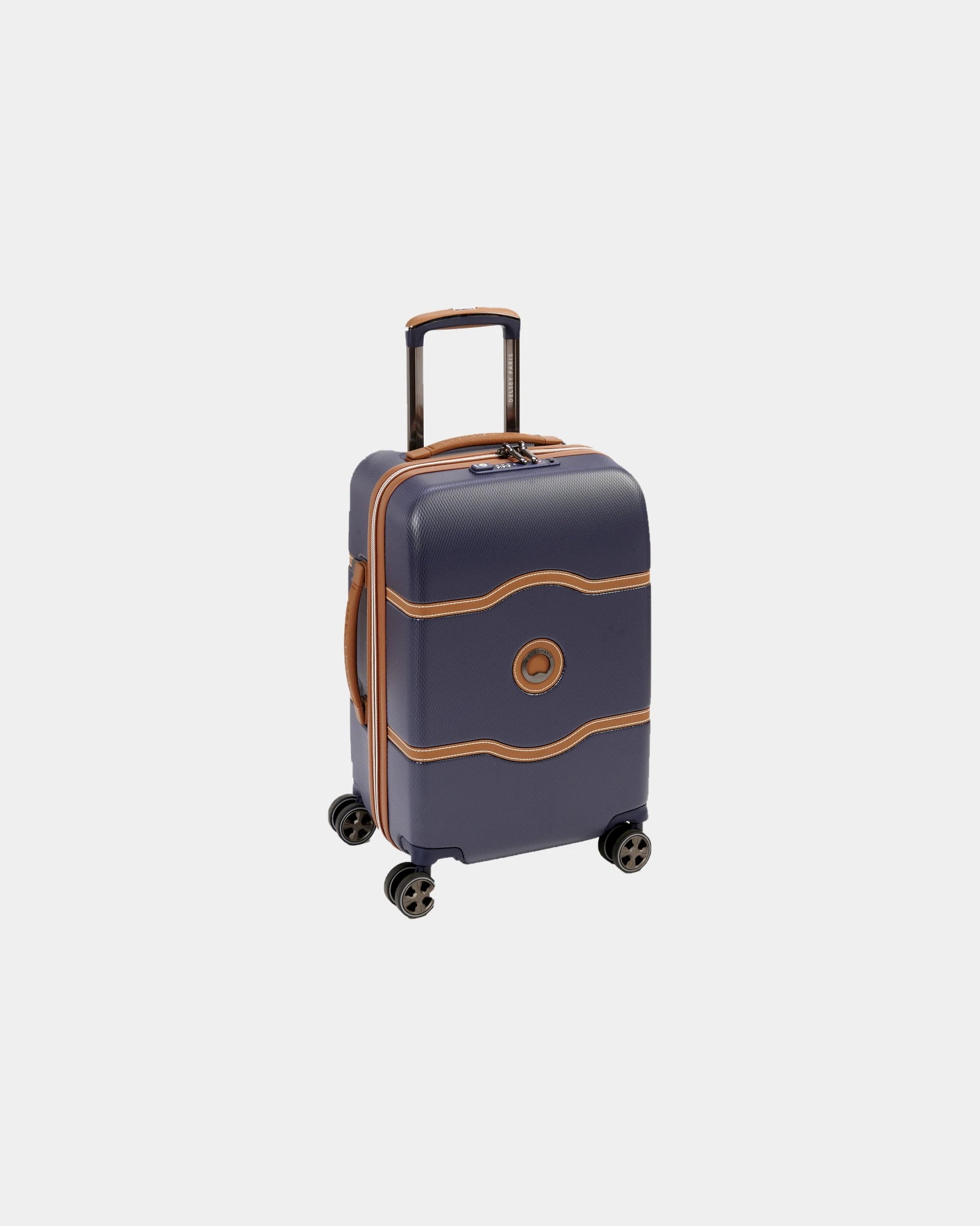 Koffer Polycarbonat Delsey Chatelet Air 2.0 zum Personalisieren - Marineblau