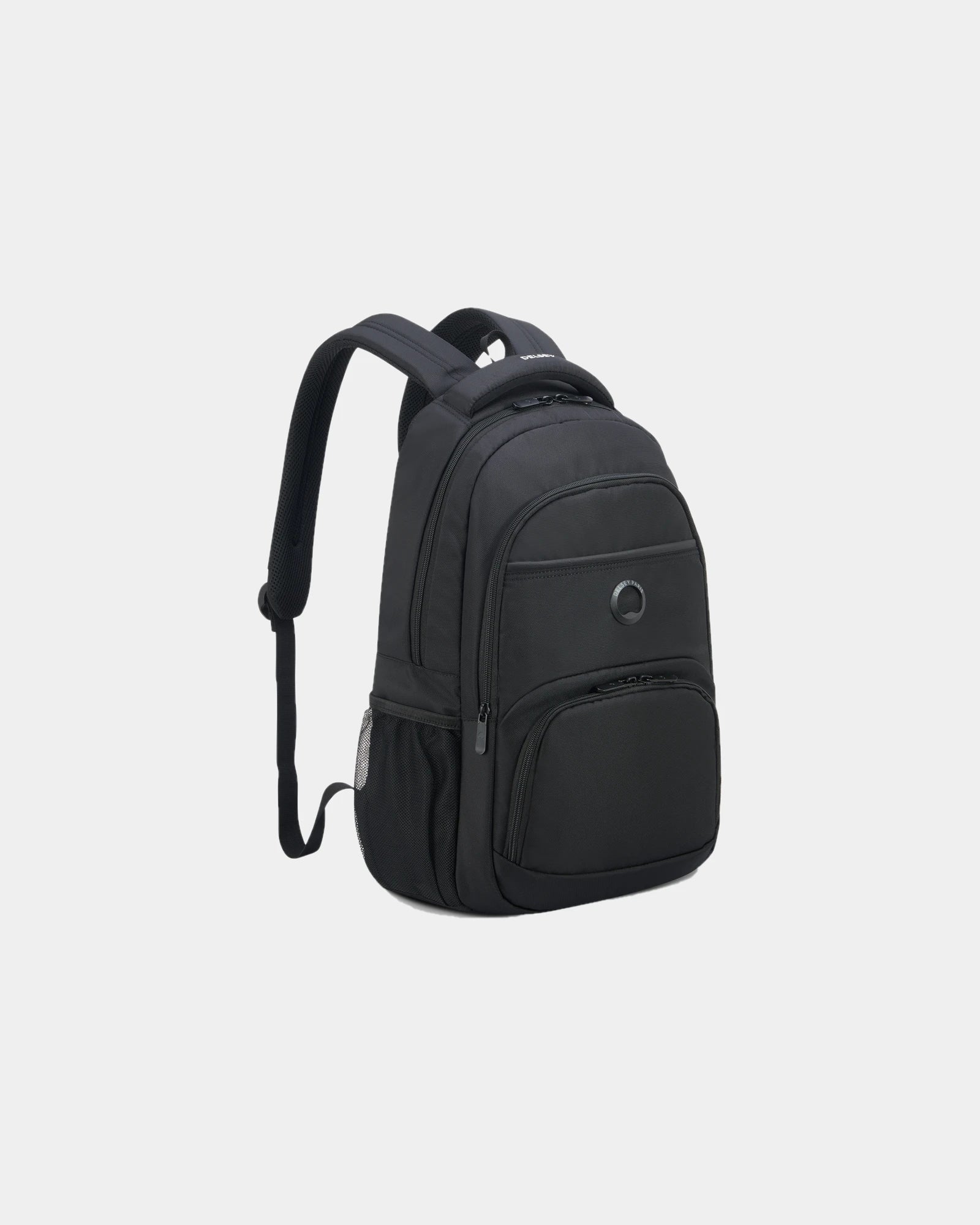 Rucksack Polyester Delsey Aviator zum Personalisieren - Schwarz