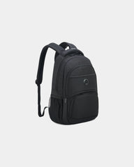 Rucksack Polyester Delsey Aviator zum Personalisieren - Schwarz