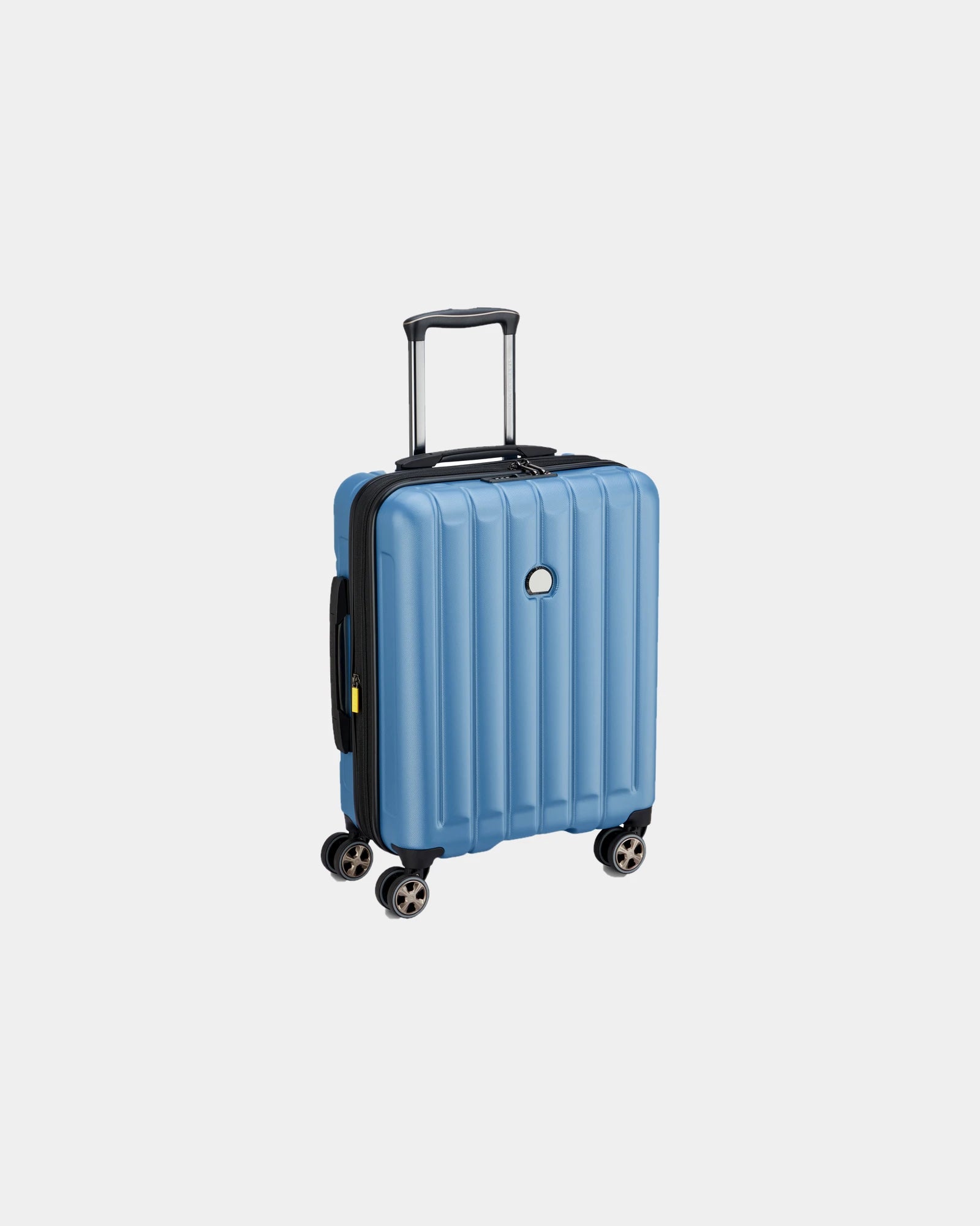 Koffer Delsey schlank 55 cm zum Personalisieren - Blau