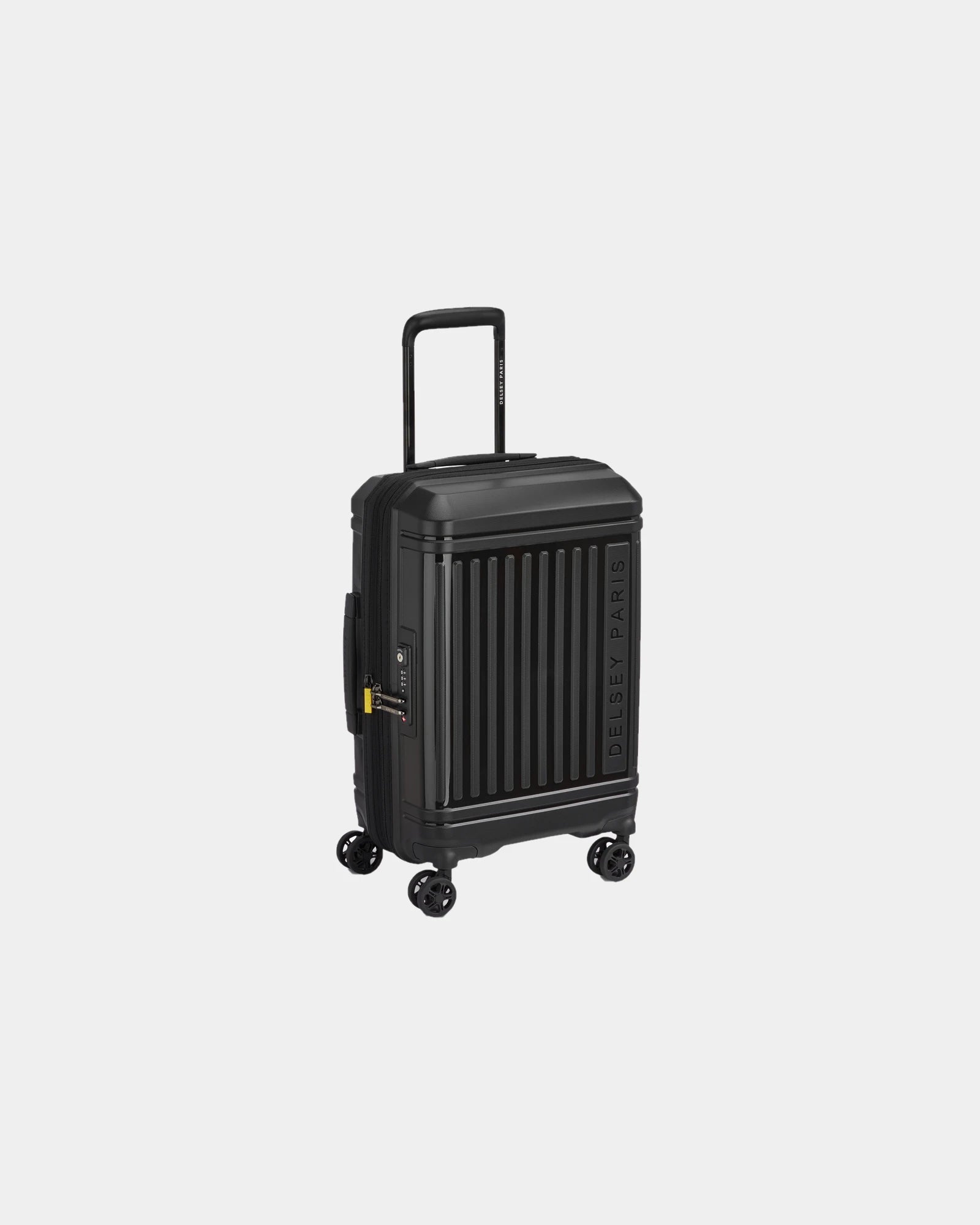 Reisetasche recycelt Delsey Lutece SE 55 cm zum Personalisieren - Schwarz