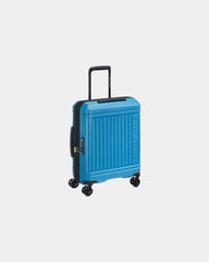 Koffer Delsey Lutece SE Slim 55 cm zum Personalisieren - Pfauenblau