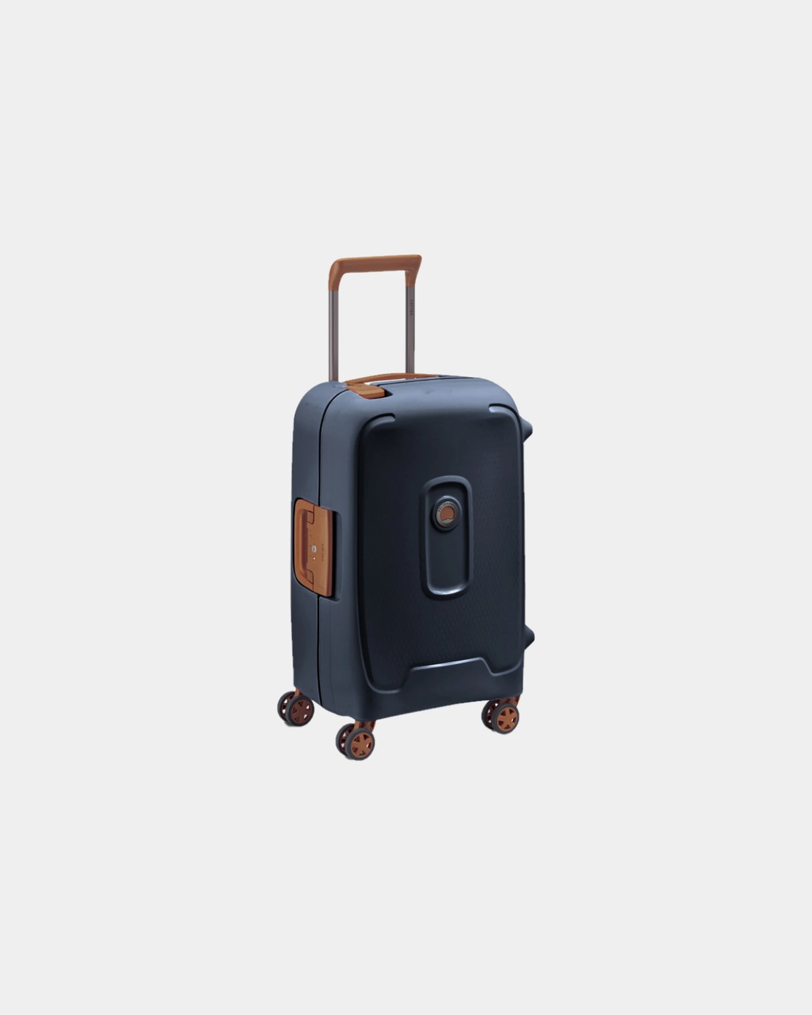 Koffer recycelt Delsey Moncey 55 cm zum Personalisieren - Tintenblau